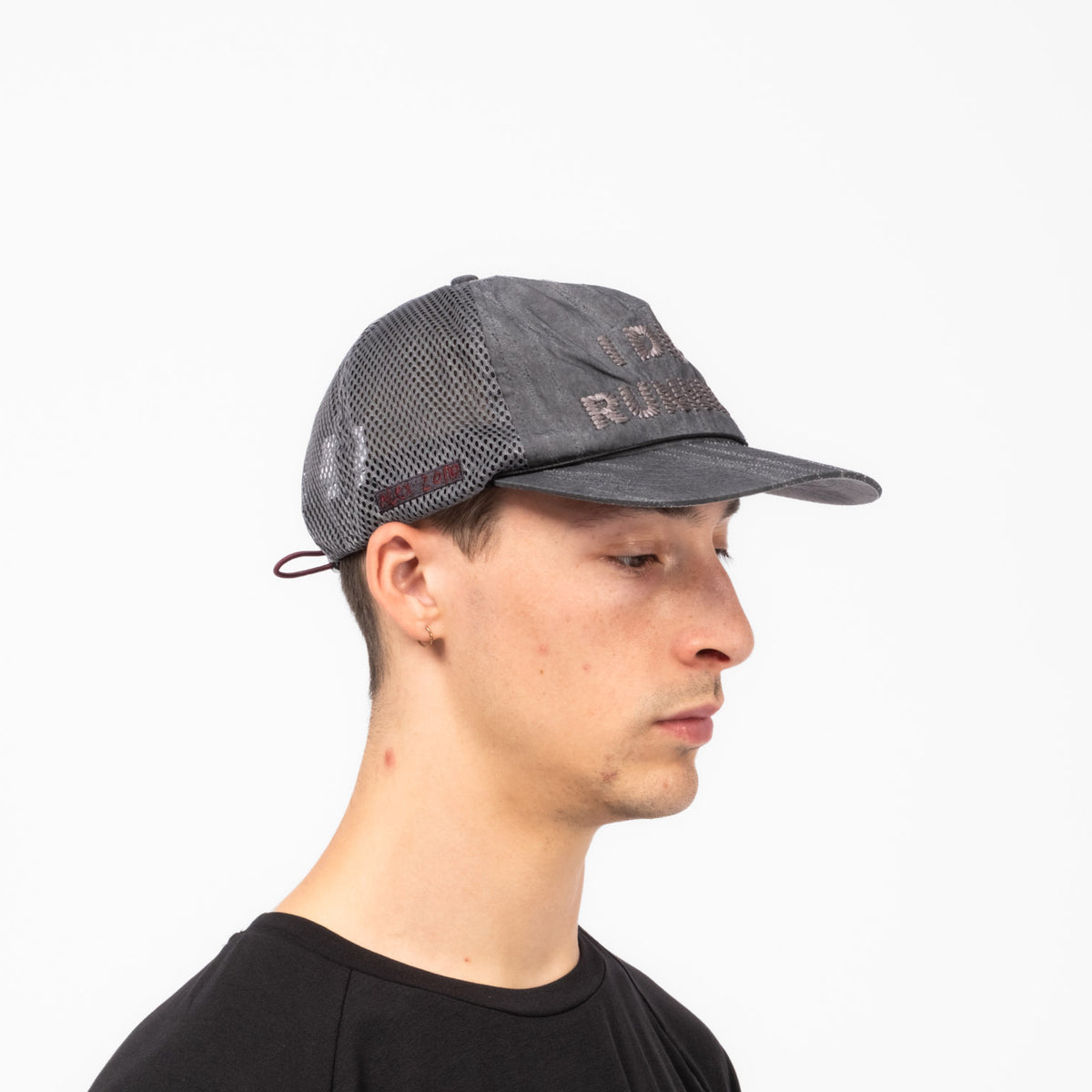 [ALEX ZONO x XLIM] TRUCKER HAT _ CHARCOAL GREY