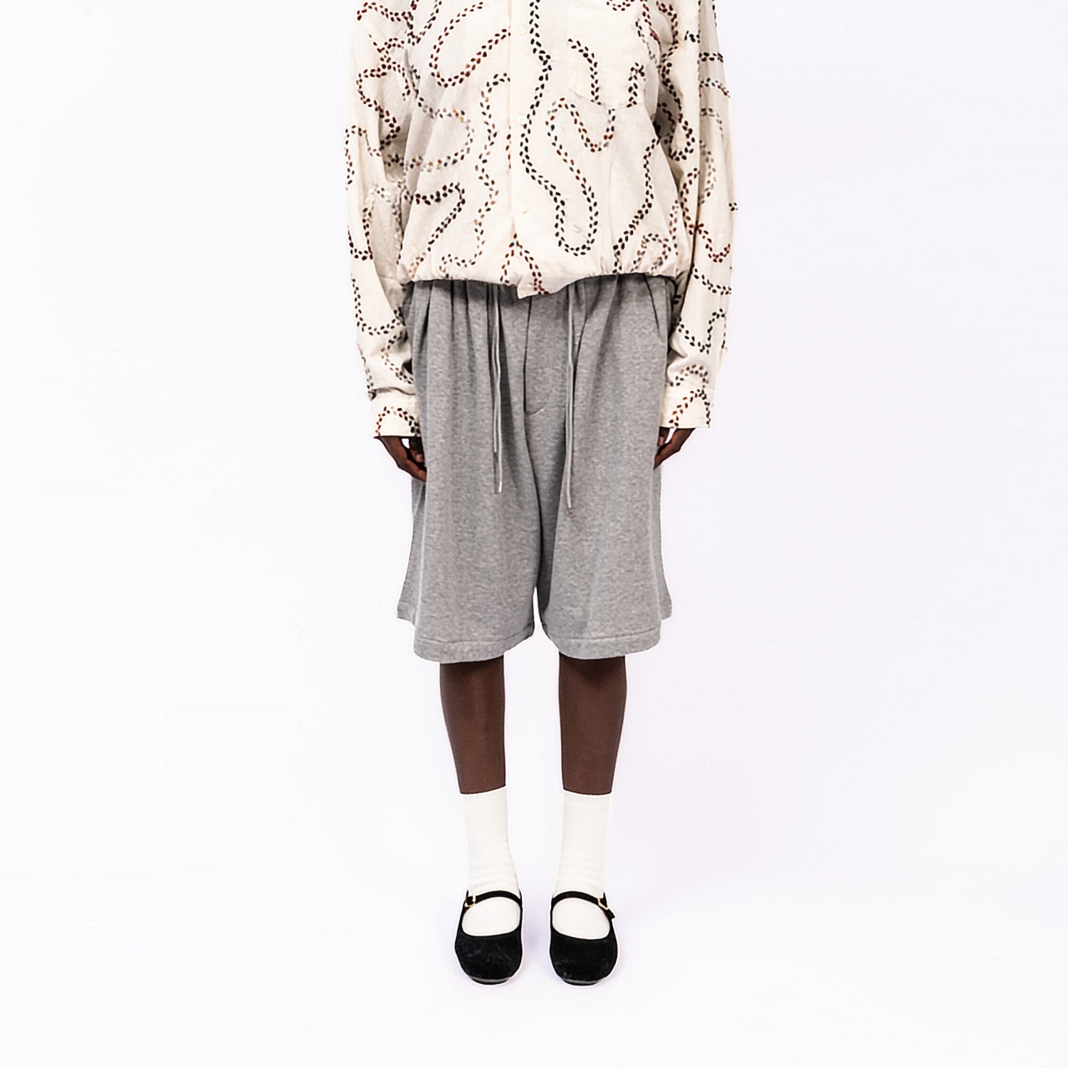 [SILLAGE] LOOP WHEEL CIRCULAR SHORT PANTS