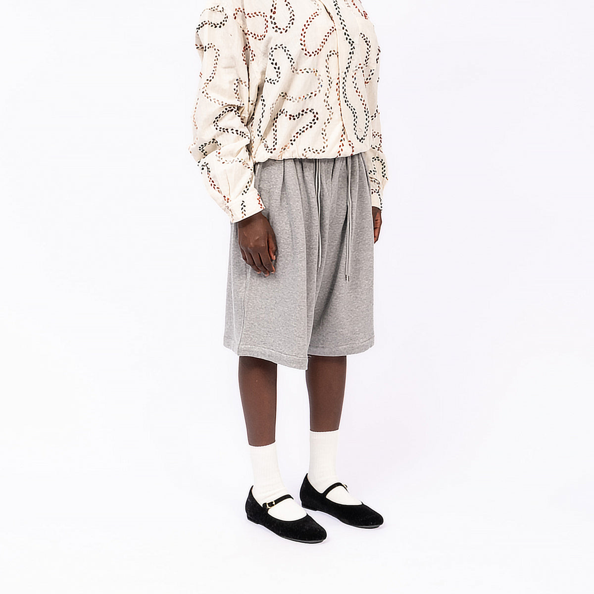 [SILLAGE] LOOP WHEEL CIRCULAR SHORT PANTS