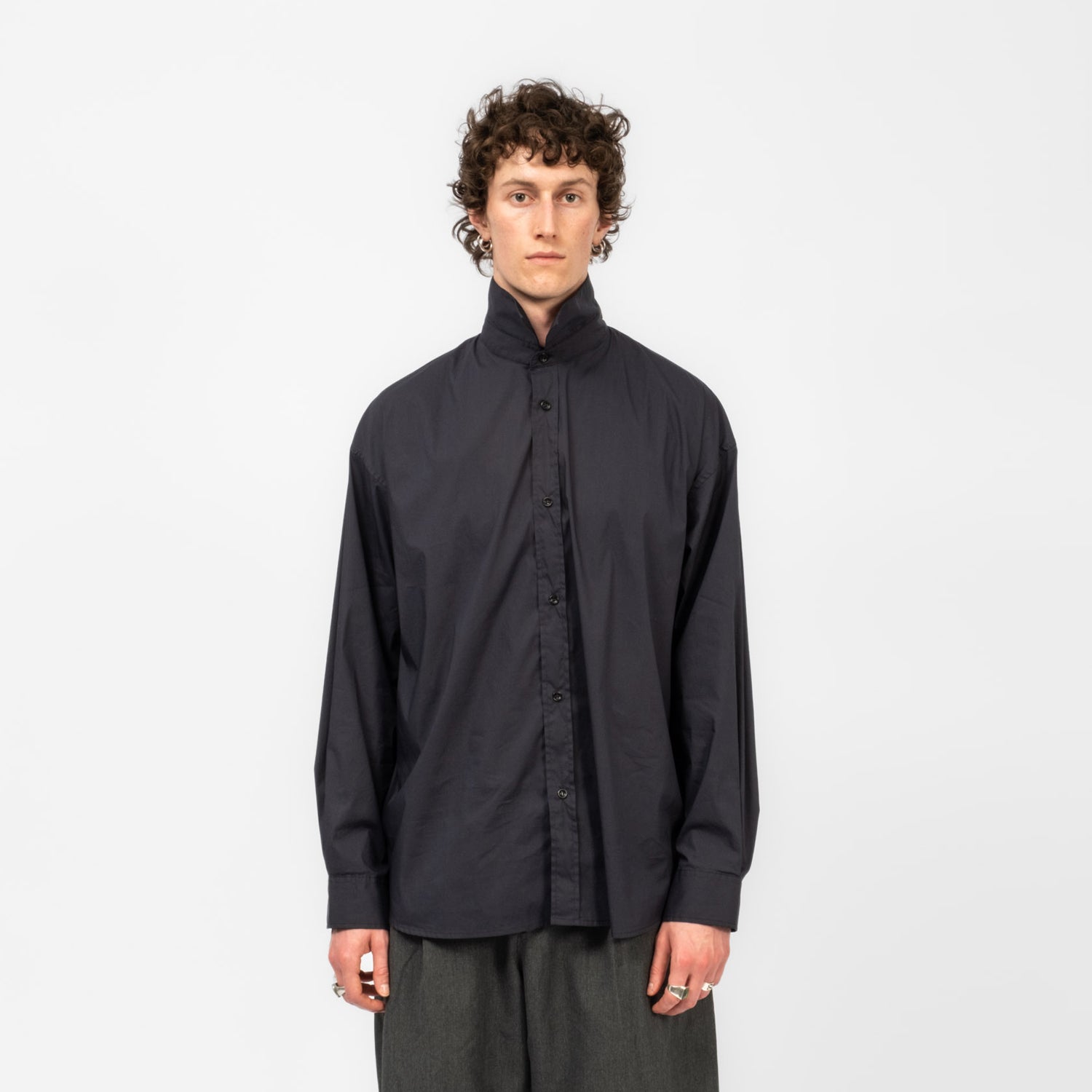 [SAGE NATION] CHISHOLM SHIRT _ NAVY