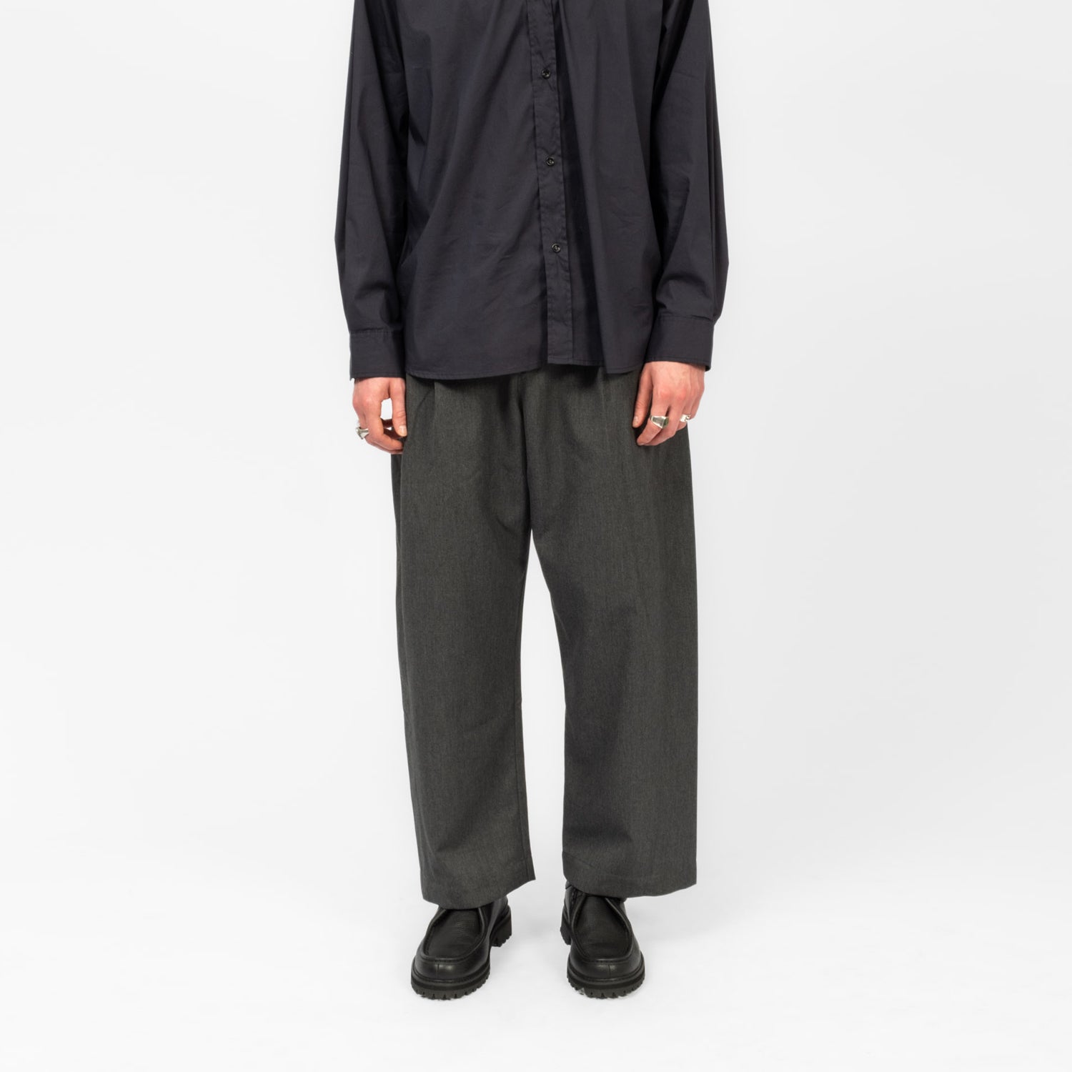 [SAGE NATION] NEWPORT TROUSER _ MID GREY