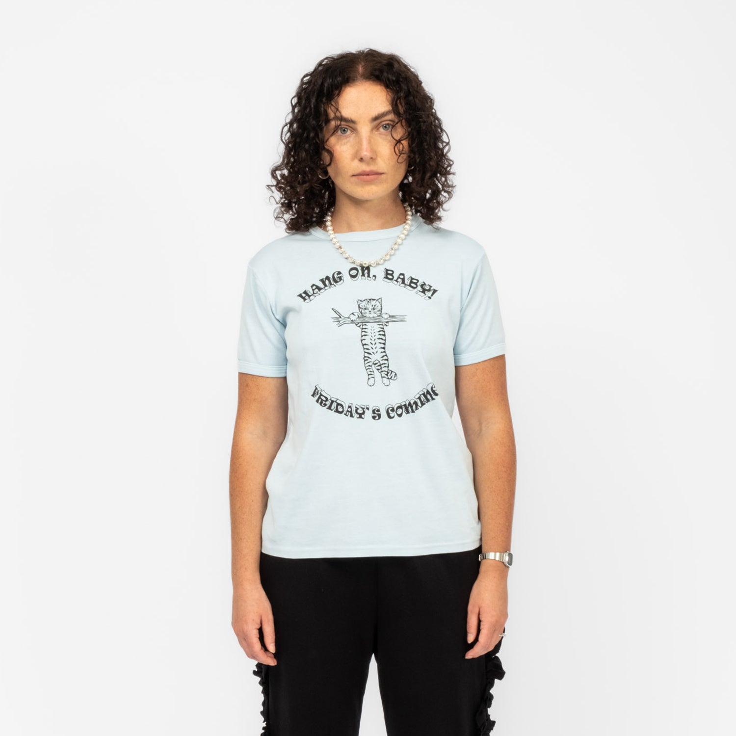 [RHODOLIRION] GOOD ENERGY TEE _ SAX