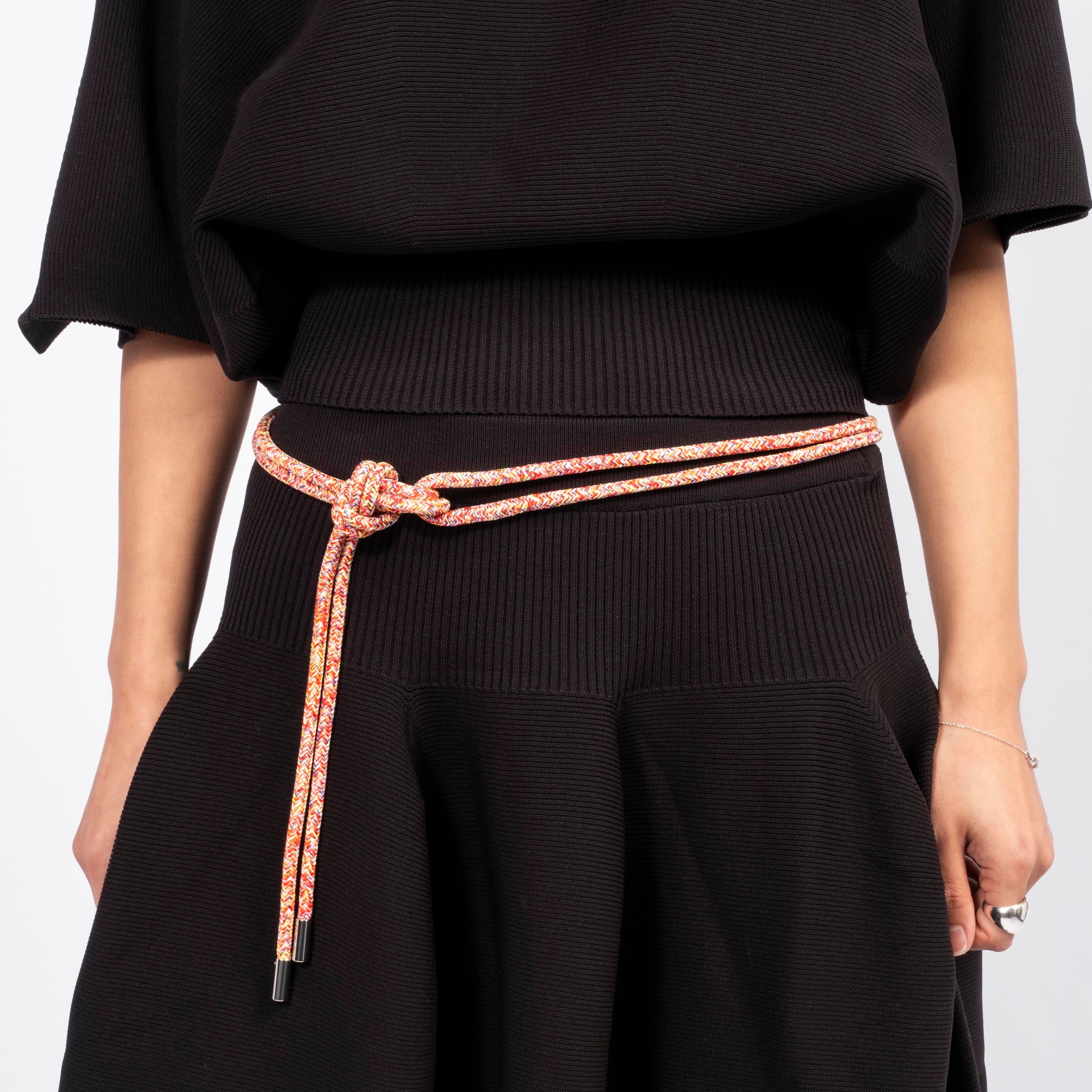 [CFCL] CF009AI193 LOOP BELT _ POPPY RED MULTI