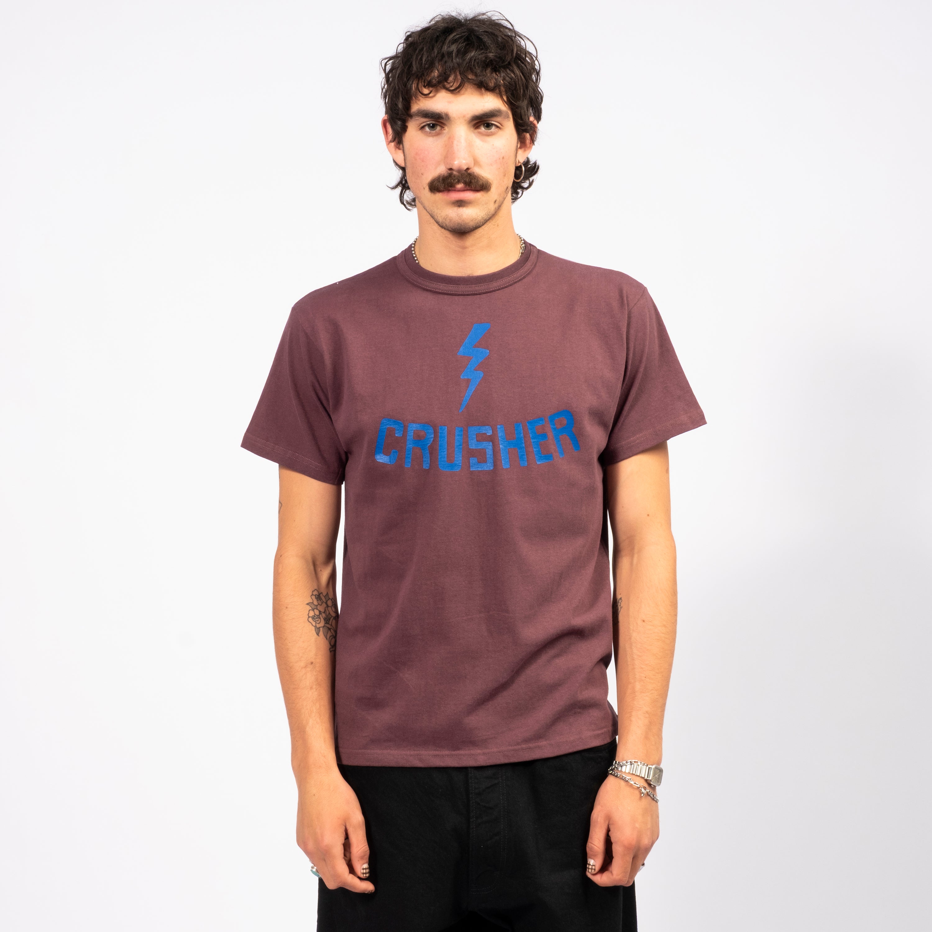 [COLLECT PIECES] CRUSHER T-SHIRT _ DEEP PURPLE