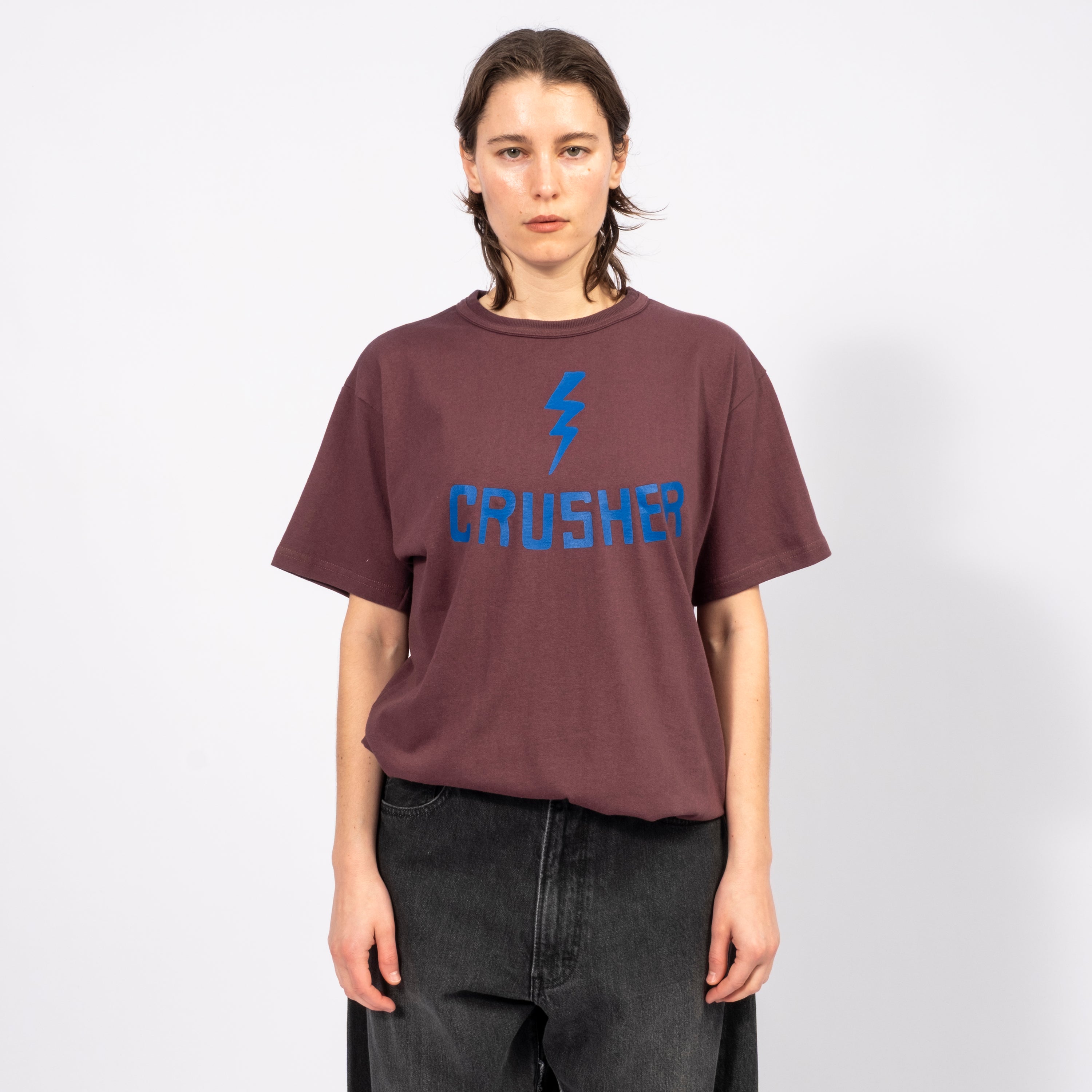 [COLLECT PIECES] CRUSHER T-SHIRT _ DEEP PURPLE