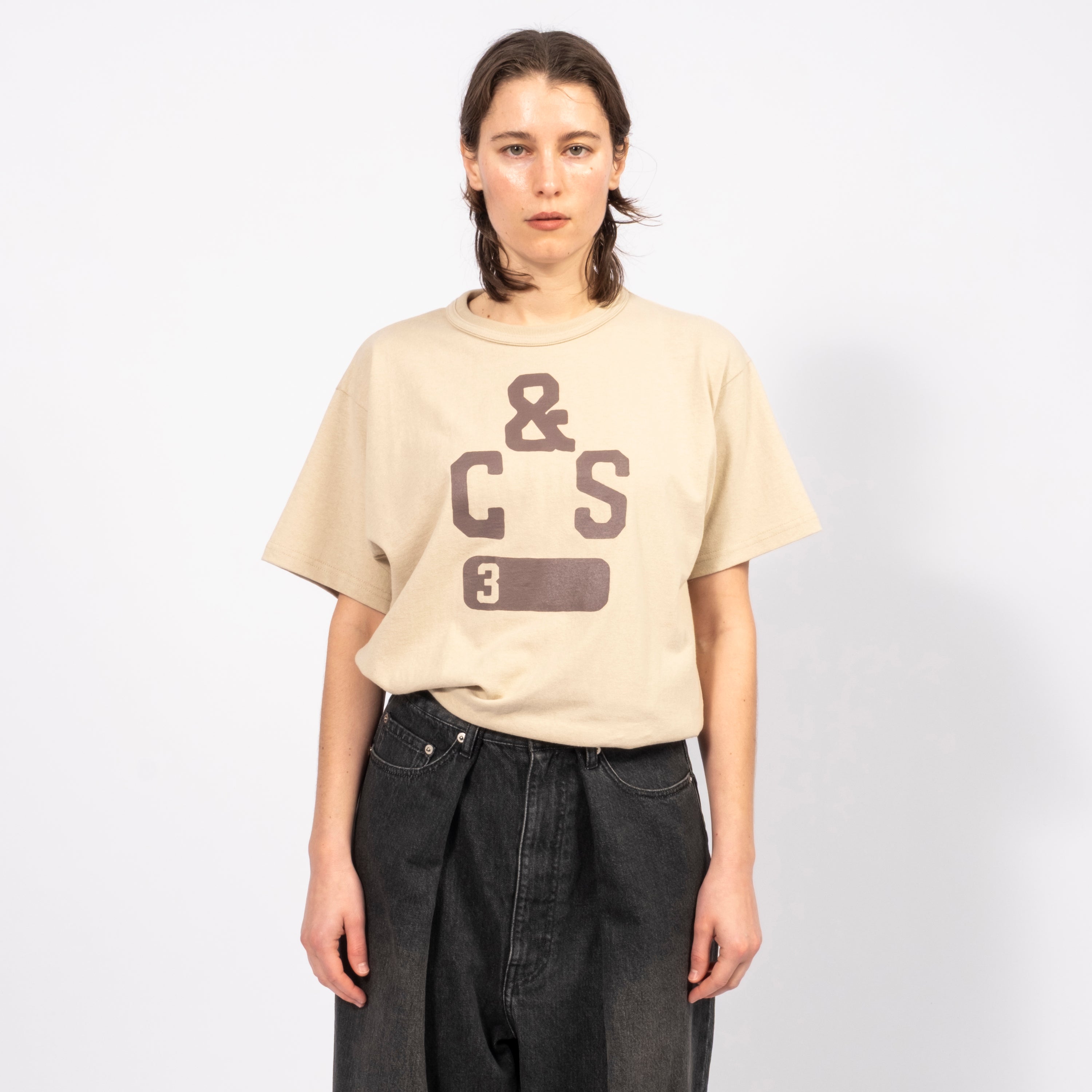 [COLLECT PIECES] C&S T-SHIRT _ BEIGE