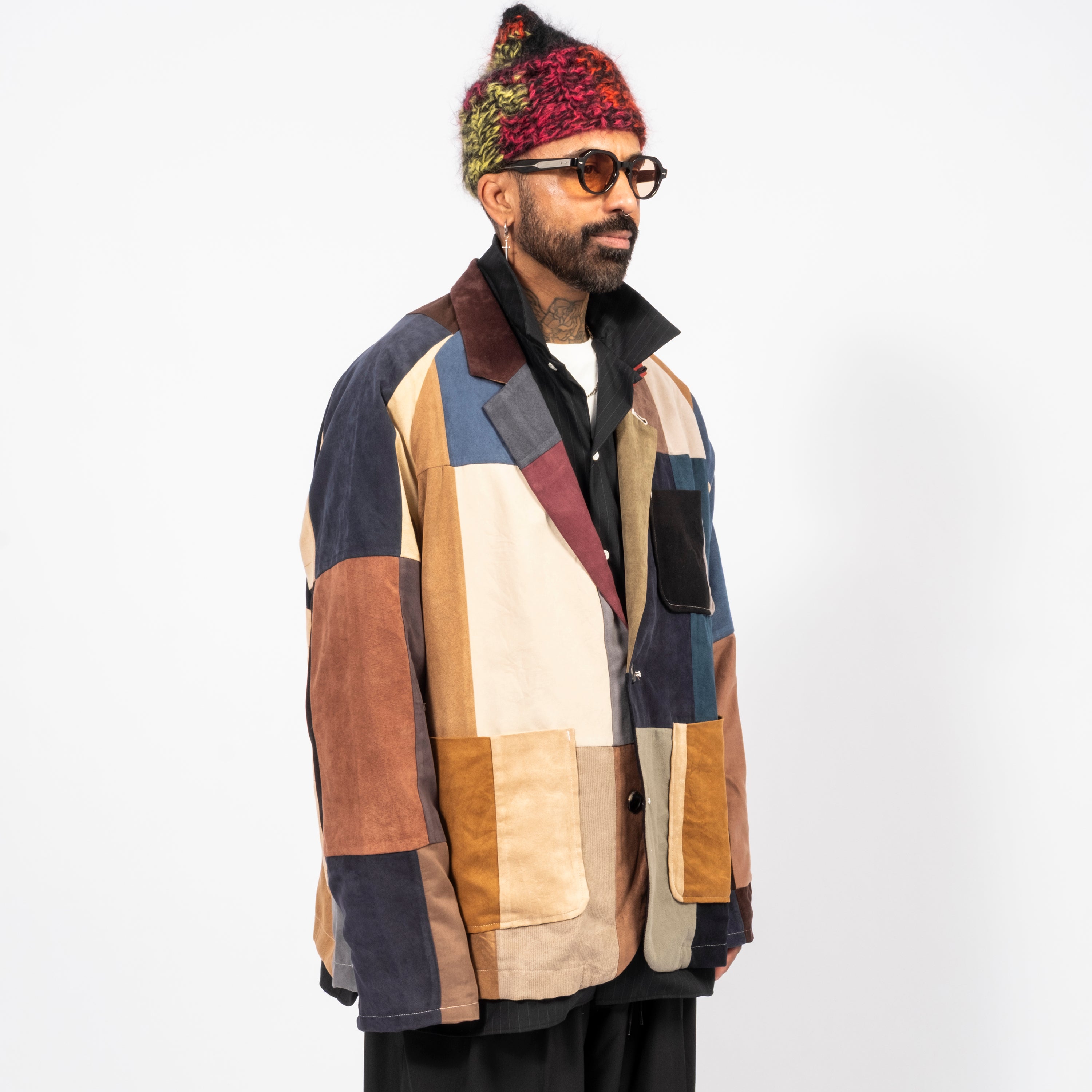 [SILLAGE] ARTISANAL VEGAN SUEDE JACKET _ 01