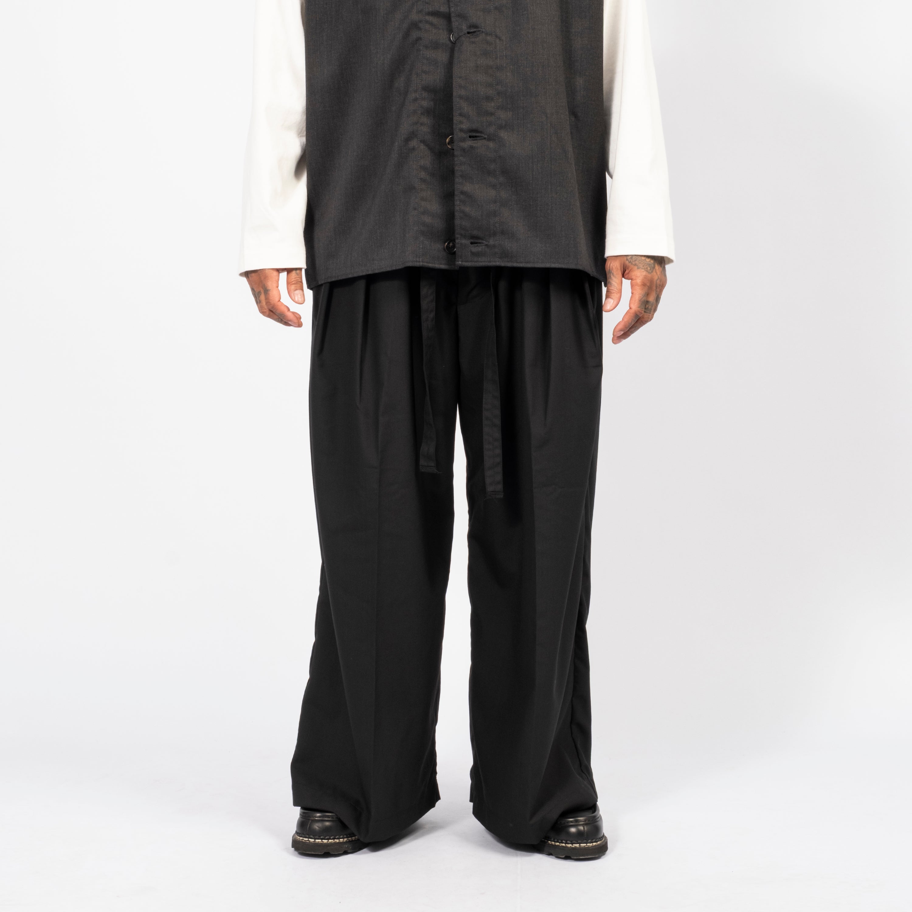 [SILLAGE] HAKAMA PANTS _ BLACK
