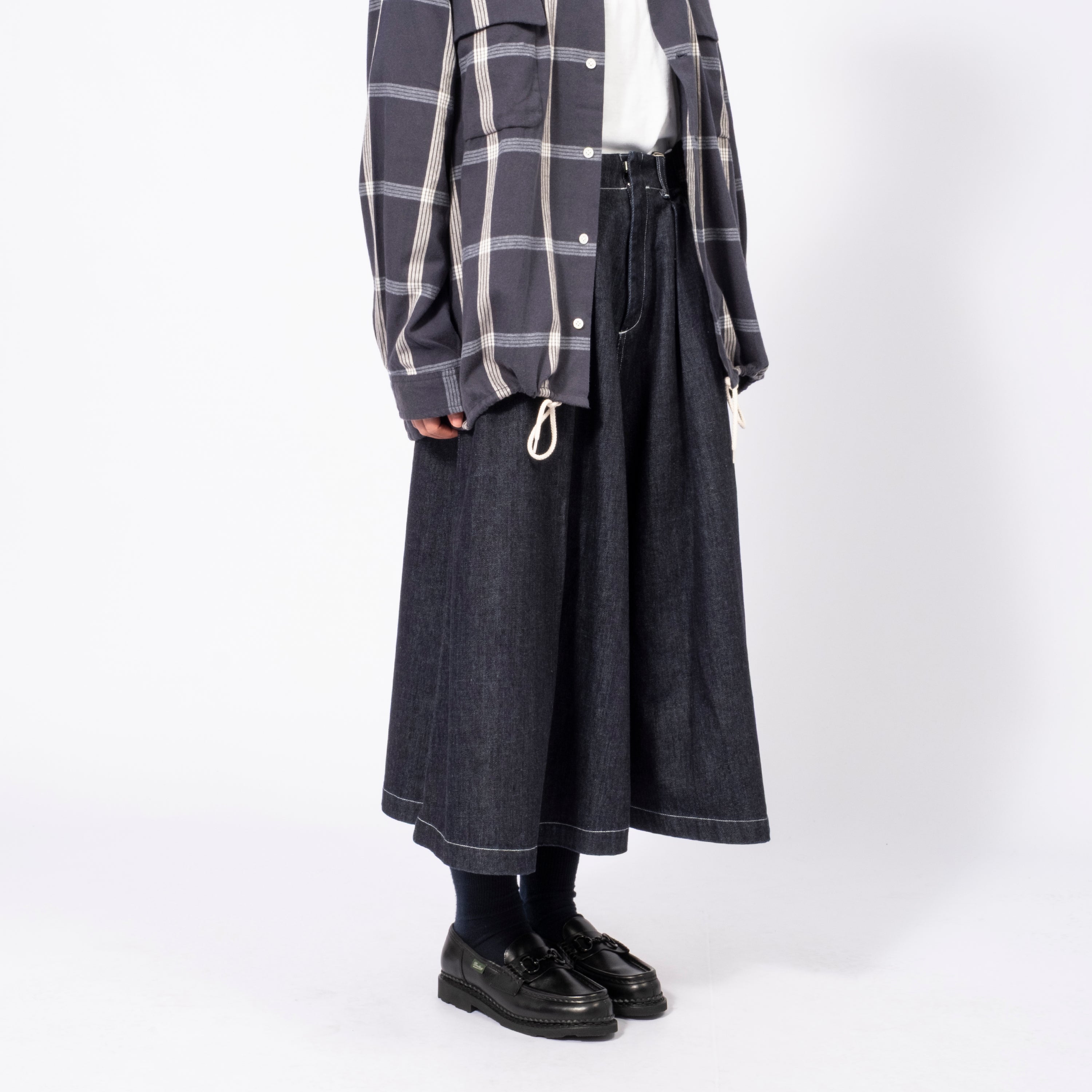 [NANAMICA] DENIM SKIRT _ INDIGO