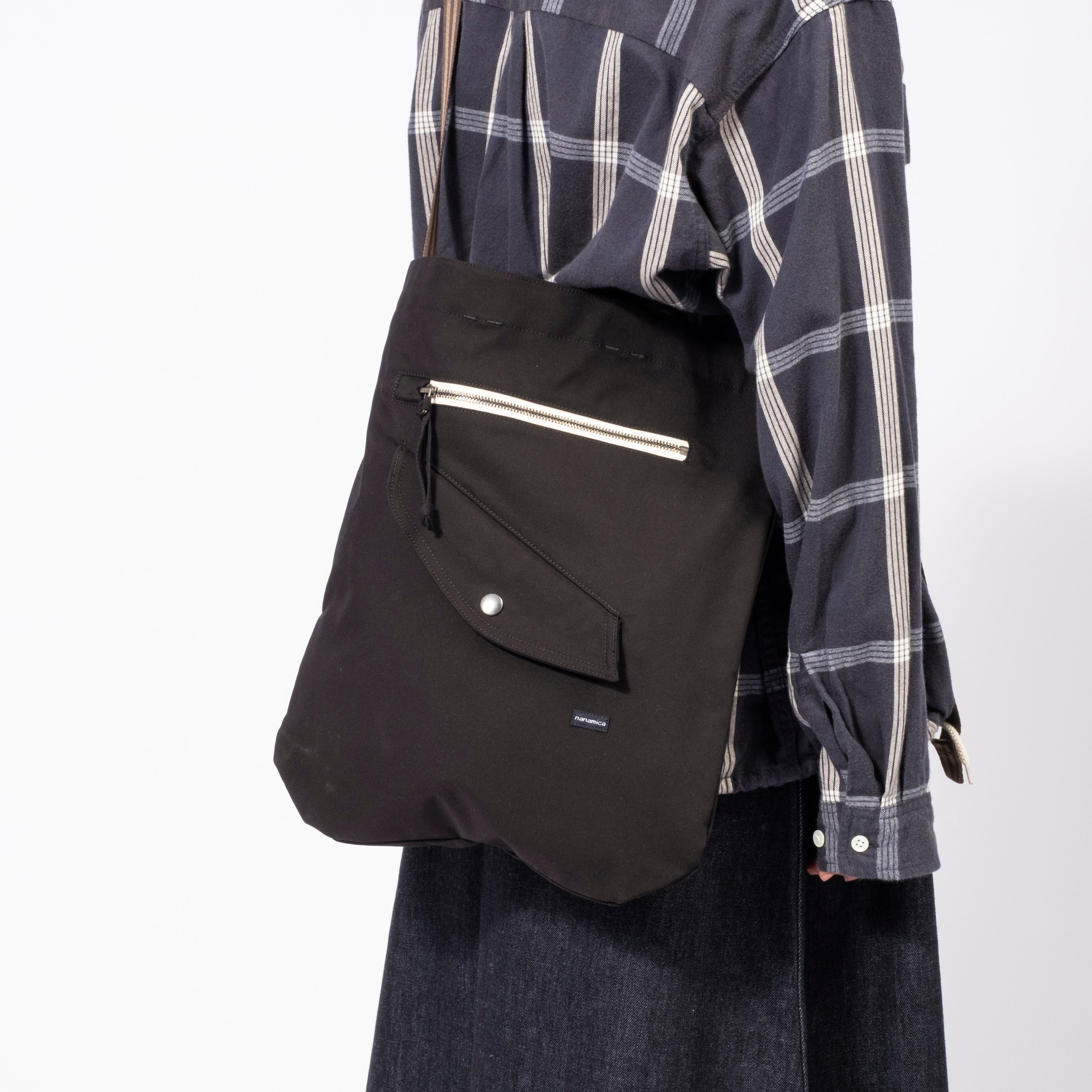 [NANAMICA] SHOULDER BAG _ BLACK