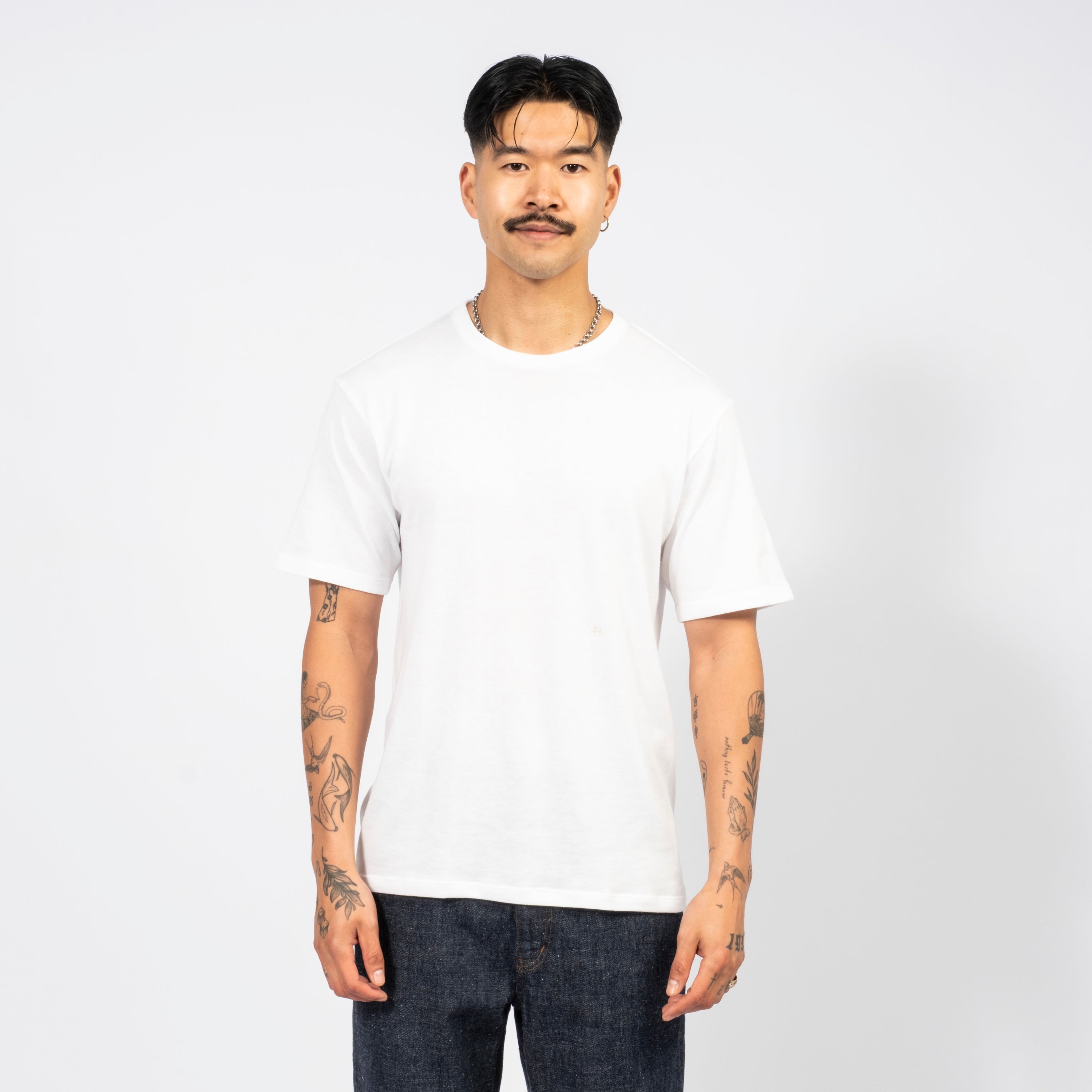 [NANAMICA] LOOPWHEEL COOLMAX JERSEY T _ WHITE