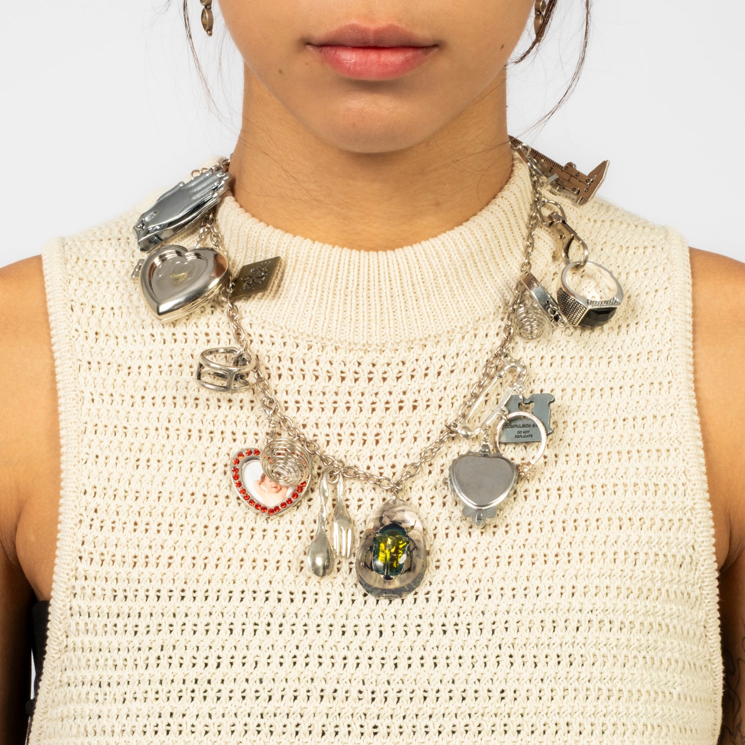 [52HZ LAB] GEAR UP NECKLACE