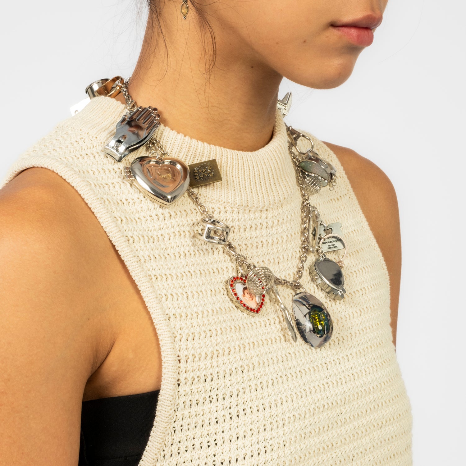 [52HZ LAB] GEAR UP NECKLACE