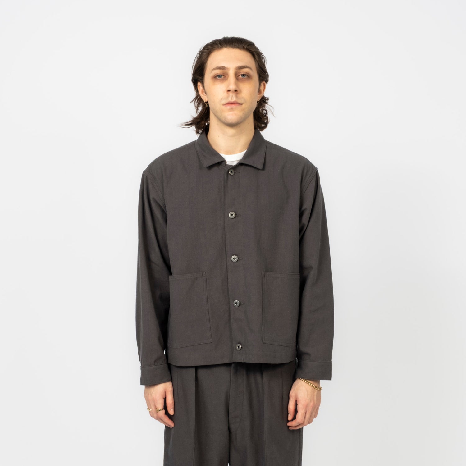 [T.T] LOT.303 COVERALL JACKET _ CHARCOAL