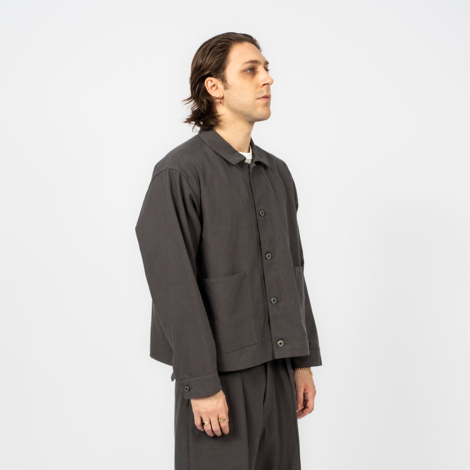 [T.T] LOT.303 COVERALL JACKET _ CHARCOAL