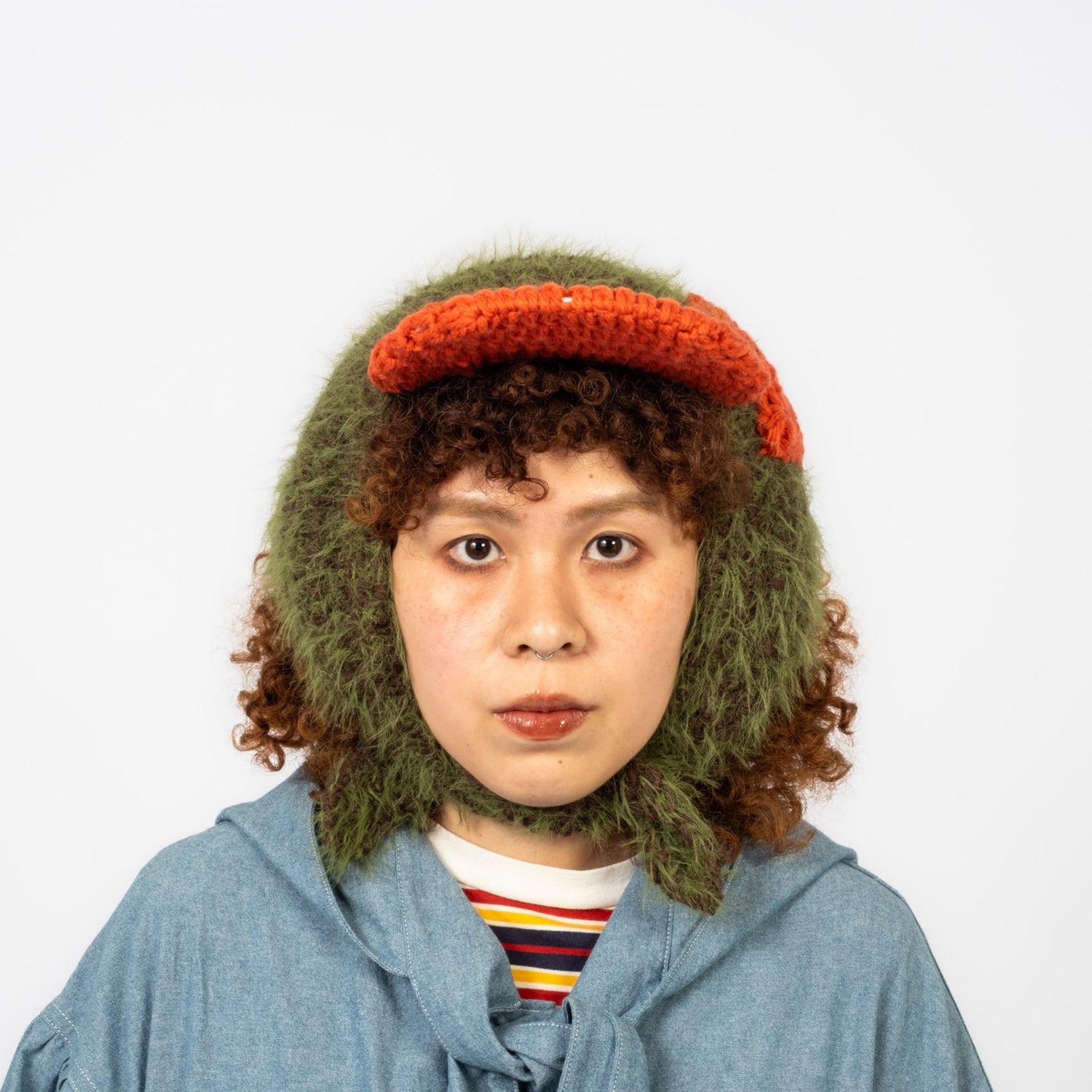 [MISU A BARBE] MUFFY CAP _ KHAKI