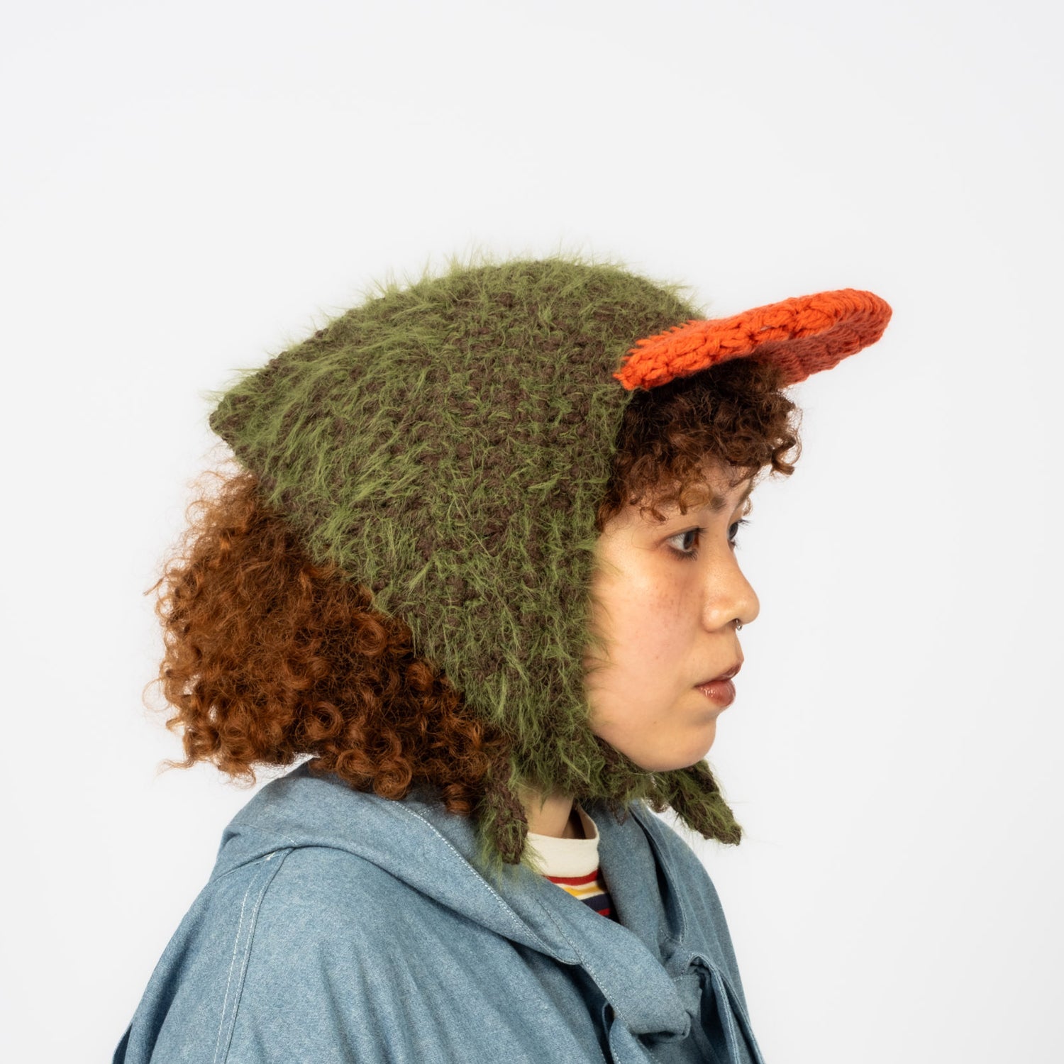[MISU A BARBE] MUFFY CAP _ KHAKI