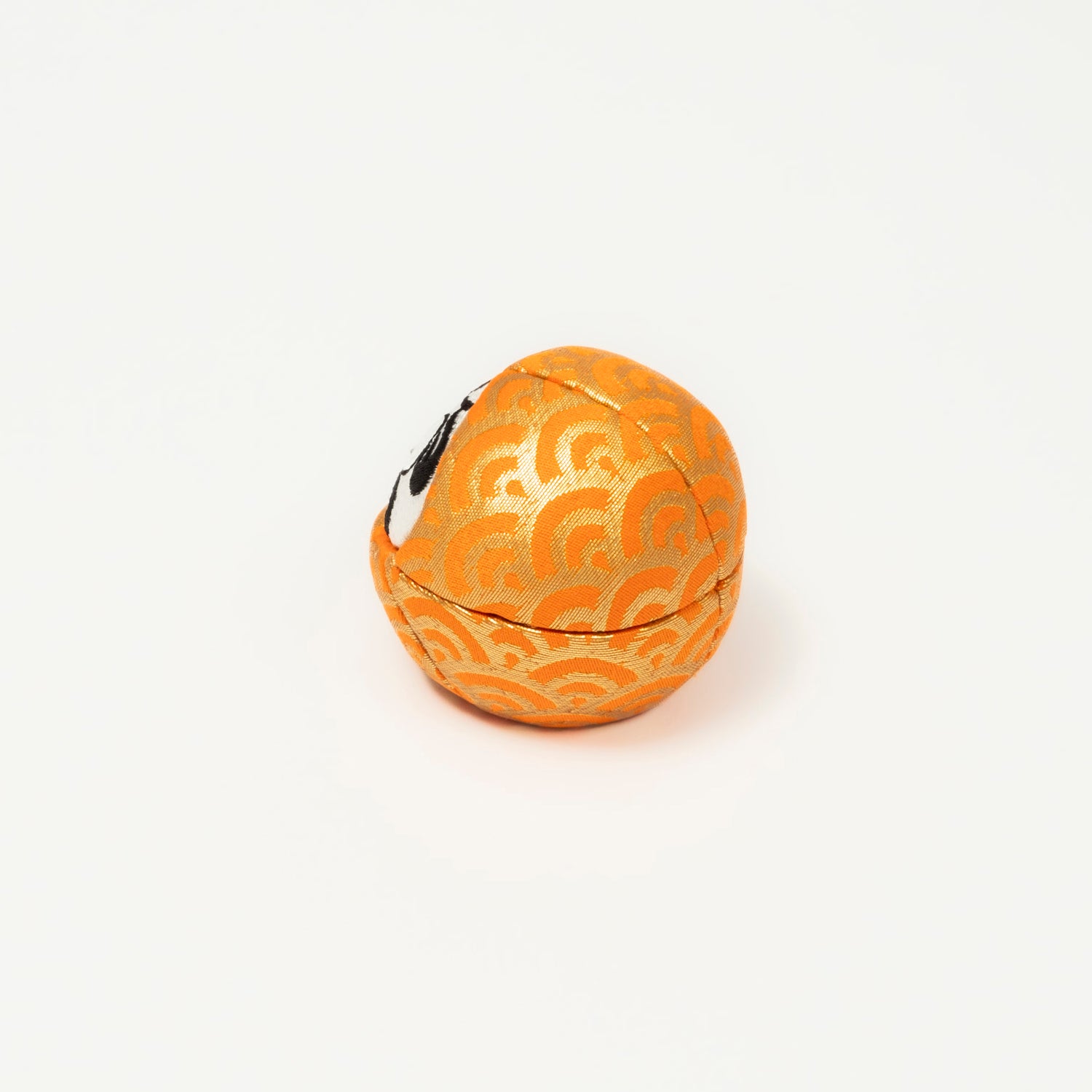 [BEAMS JAPAN] 5678-1361-036 WOODEN DOLL LUCKEY CHARM DHARMA _ ORANGE