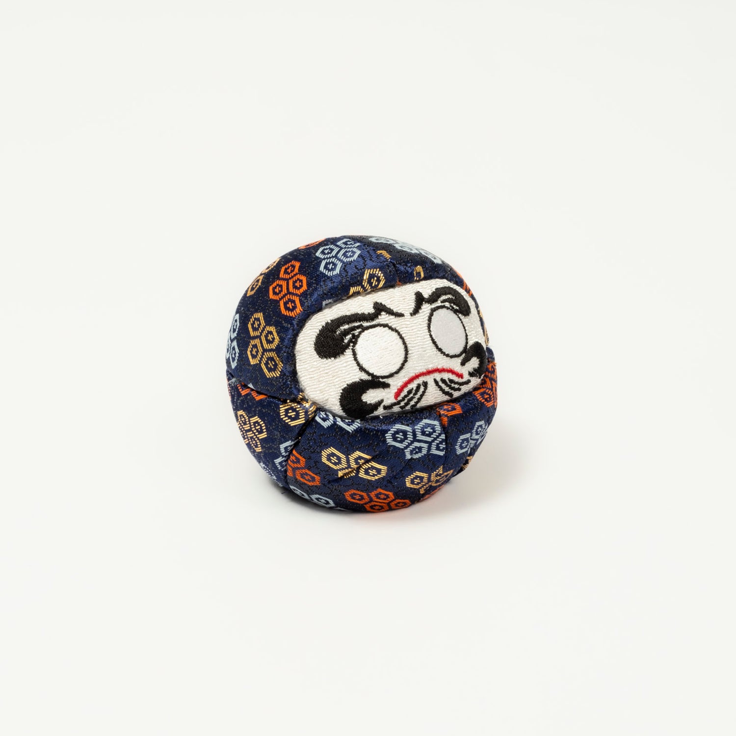 [BEAMS JAPAN] 5678-1361-036 WOODEN DOLL LUCKEY CHARM DHARMA _ INDIGO