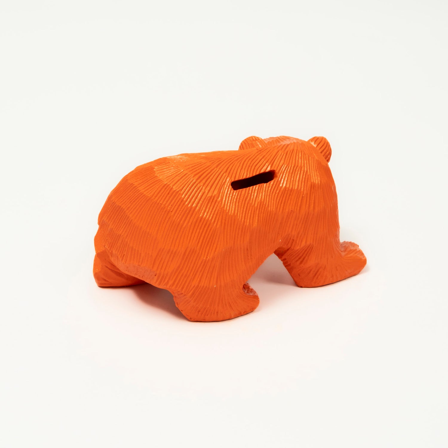 [BEAMS] 5673-0639-047 SALMON BEAR PIGGY BANK