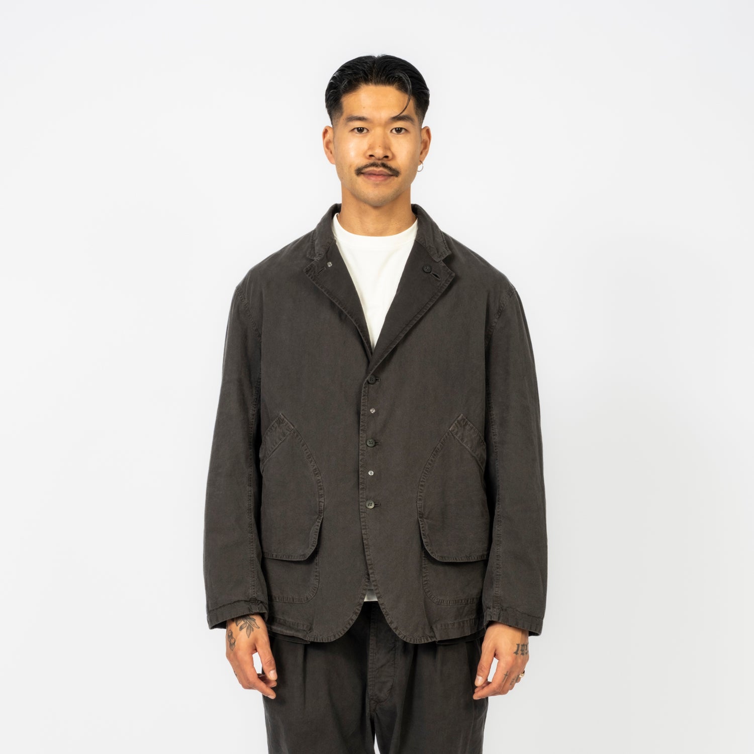 [INNAT] REVERSIBLE HUNTING JACKET _ SUMIKURO