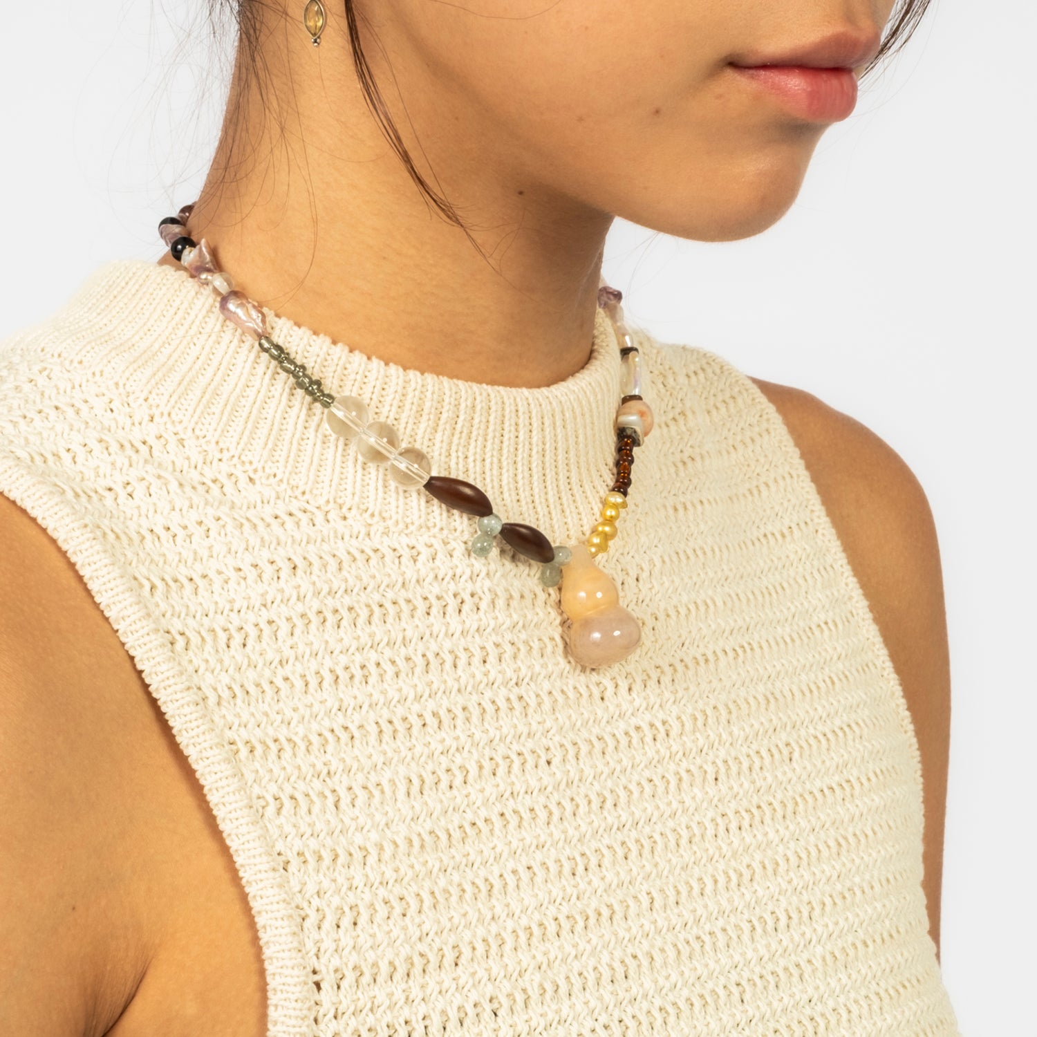 [52HZ LAB] HULU JADE NECKLACE
