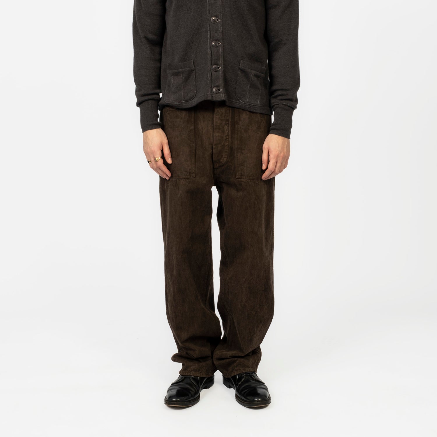 [T.T] LOT.220 US ARMY M-35 PANTS _ MUD DYED BROWN