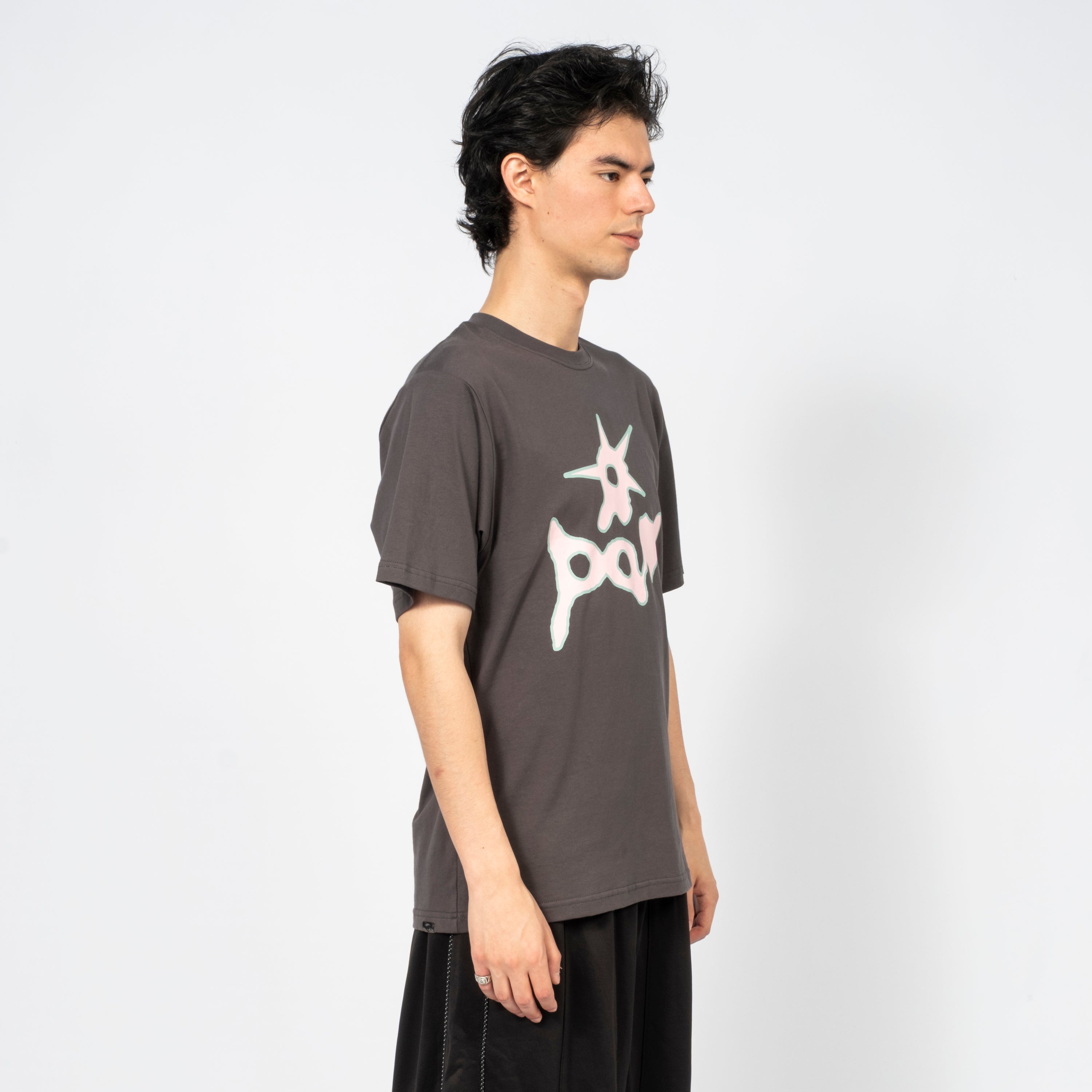 [PAM] SS TEE URCHIN LOGO _ CHARCOAL
