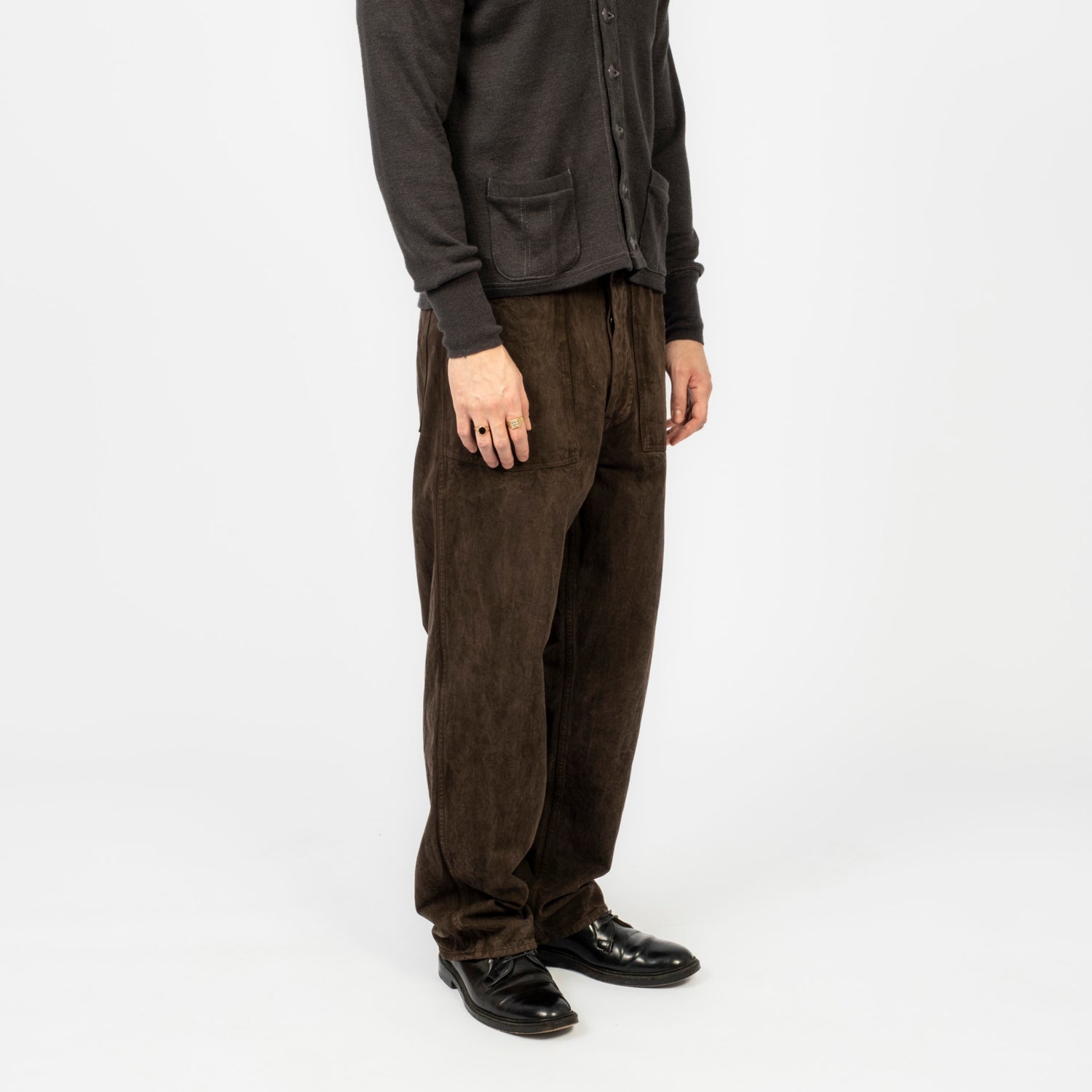 [T.T] LOT.220 US ARMY M-35 PANTS _ MUD DYED BROWN
