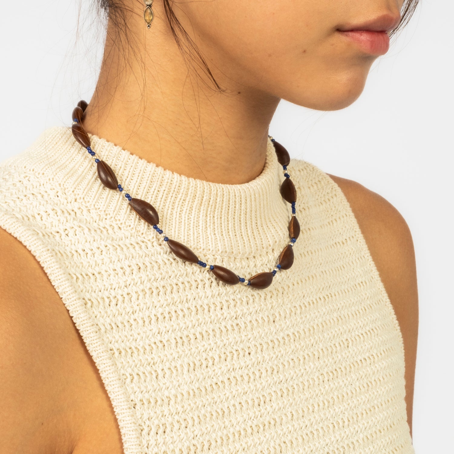 [52HZ LAB] WOOD NECKLACE