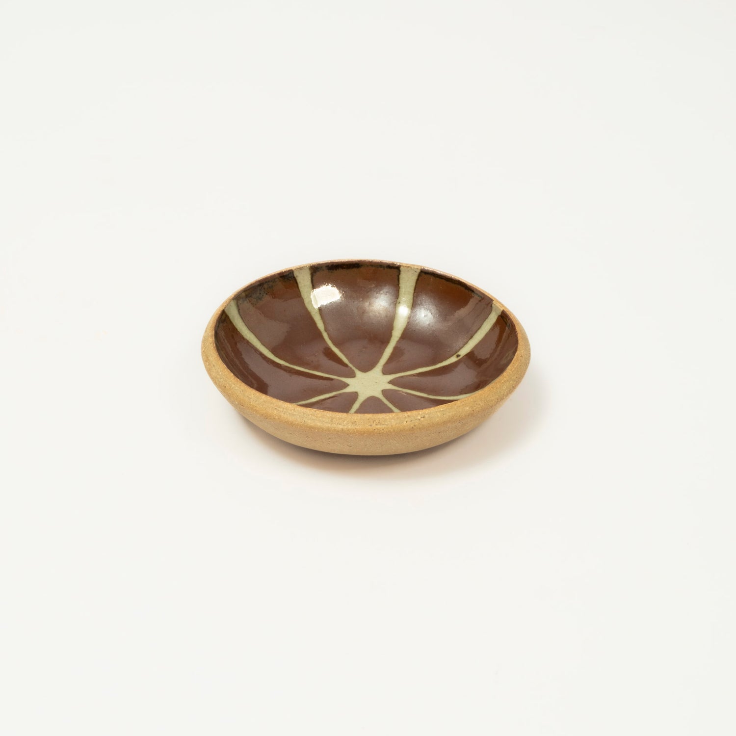 [BEAMS JAPAN] 5671-0740-064 HAMADAGAMA × FENNICA ROUND PLATE _ BROWN