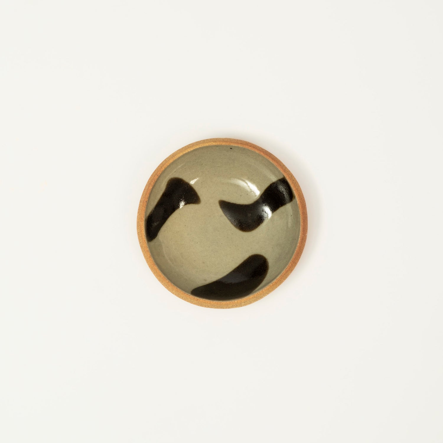 [BEAMS JAPAN] 5671-0740-064 HAMADAGAMA × FENNICA ROUND PLATE _ WHITE BLACK