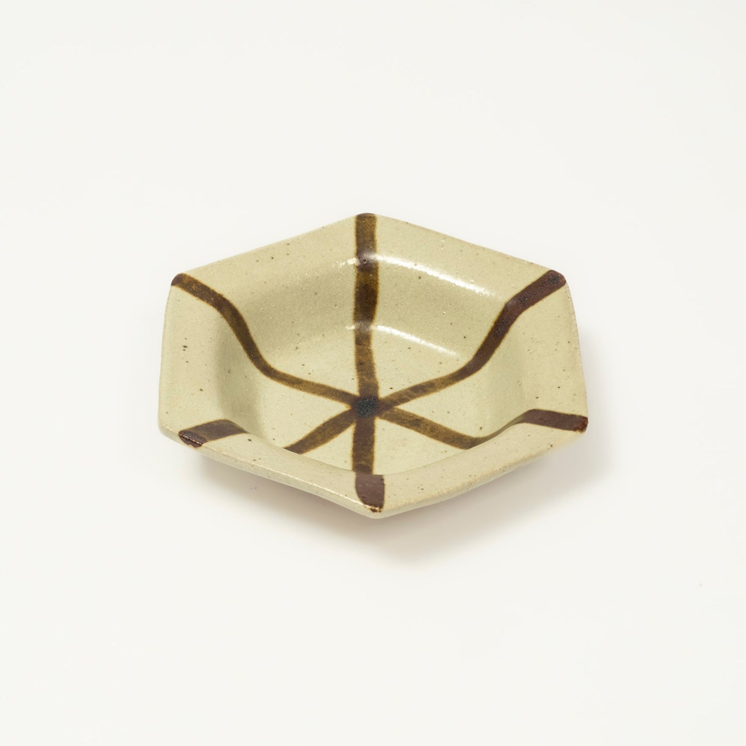 [BEAMS JAPAN] 5671-0735-064 HAMADAGAMA × FENNICA HEXAGON PLATE _ WHITE