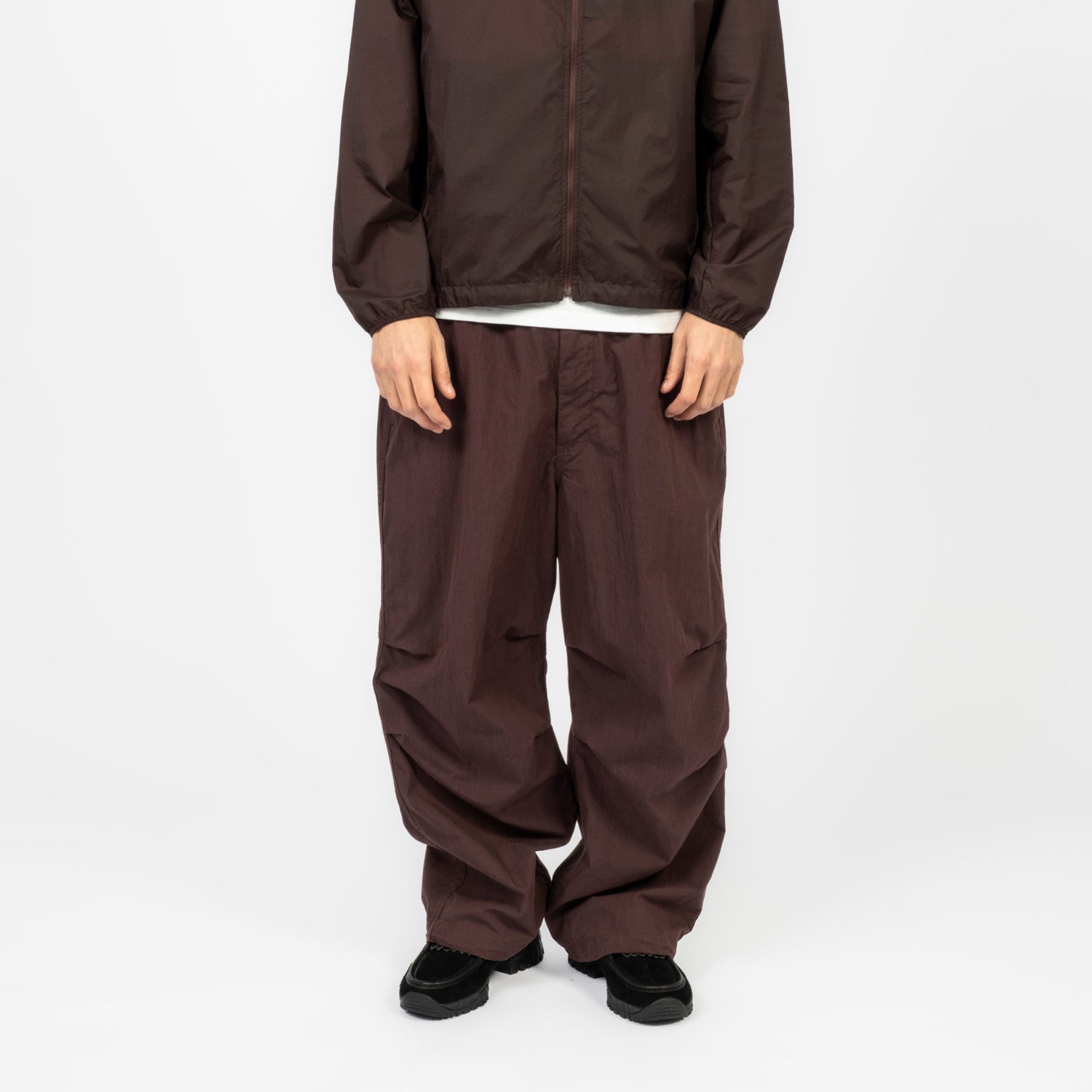 [SEDAN ALL-PURPOSE] VINTAGE WASHED OVER EASY PANTS _ DARK BROWN