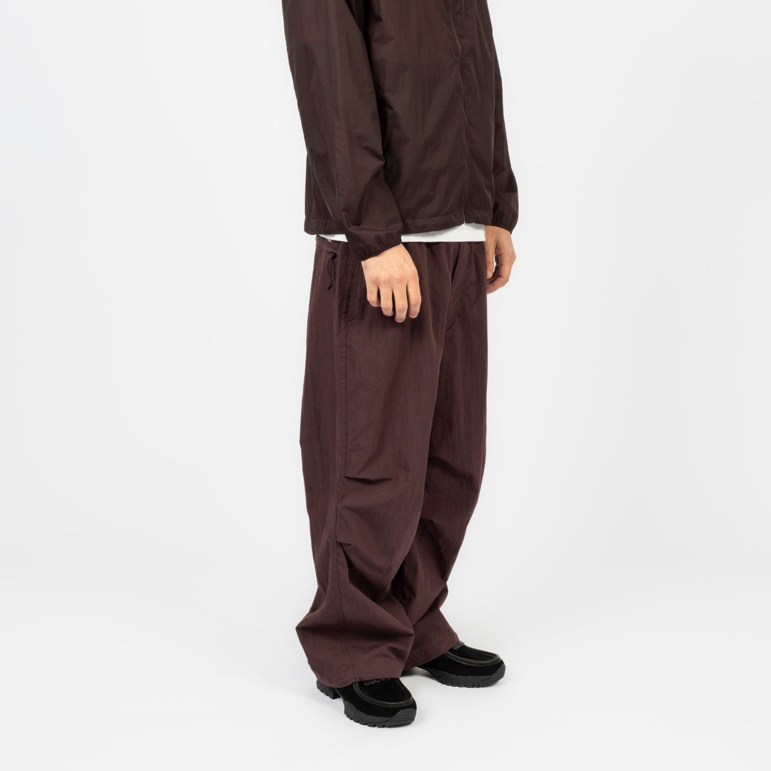[SEDAN ALL-PURPOSE] VINTAGE WASHED OVER EASY PANTS _ DARK BROWN