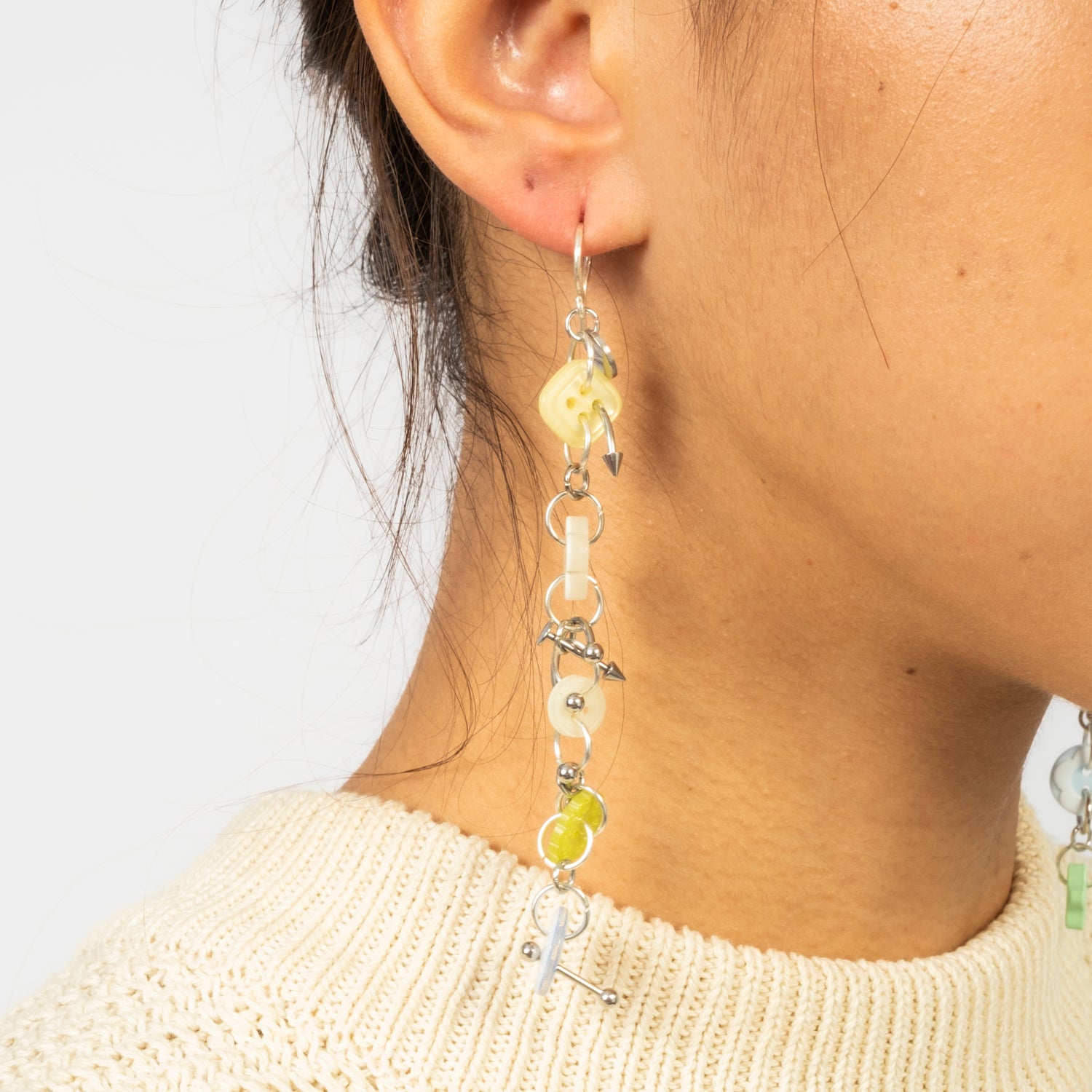 [52HZ LAB] LIME EARRINGS