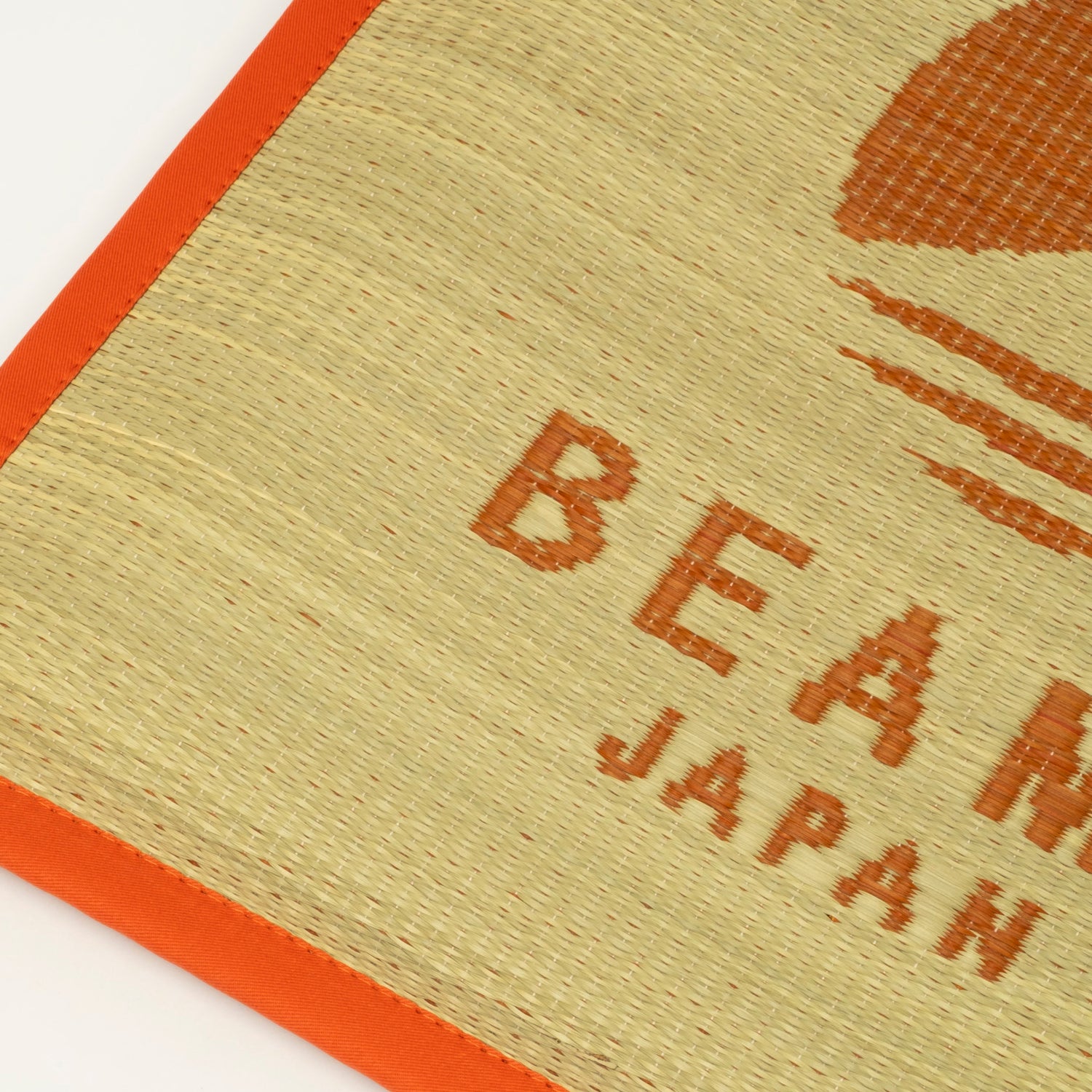 [BEAMS JAPAN x HAGIHARA] 5673-0531-427 ZABUTON _ ORANGE