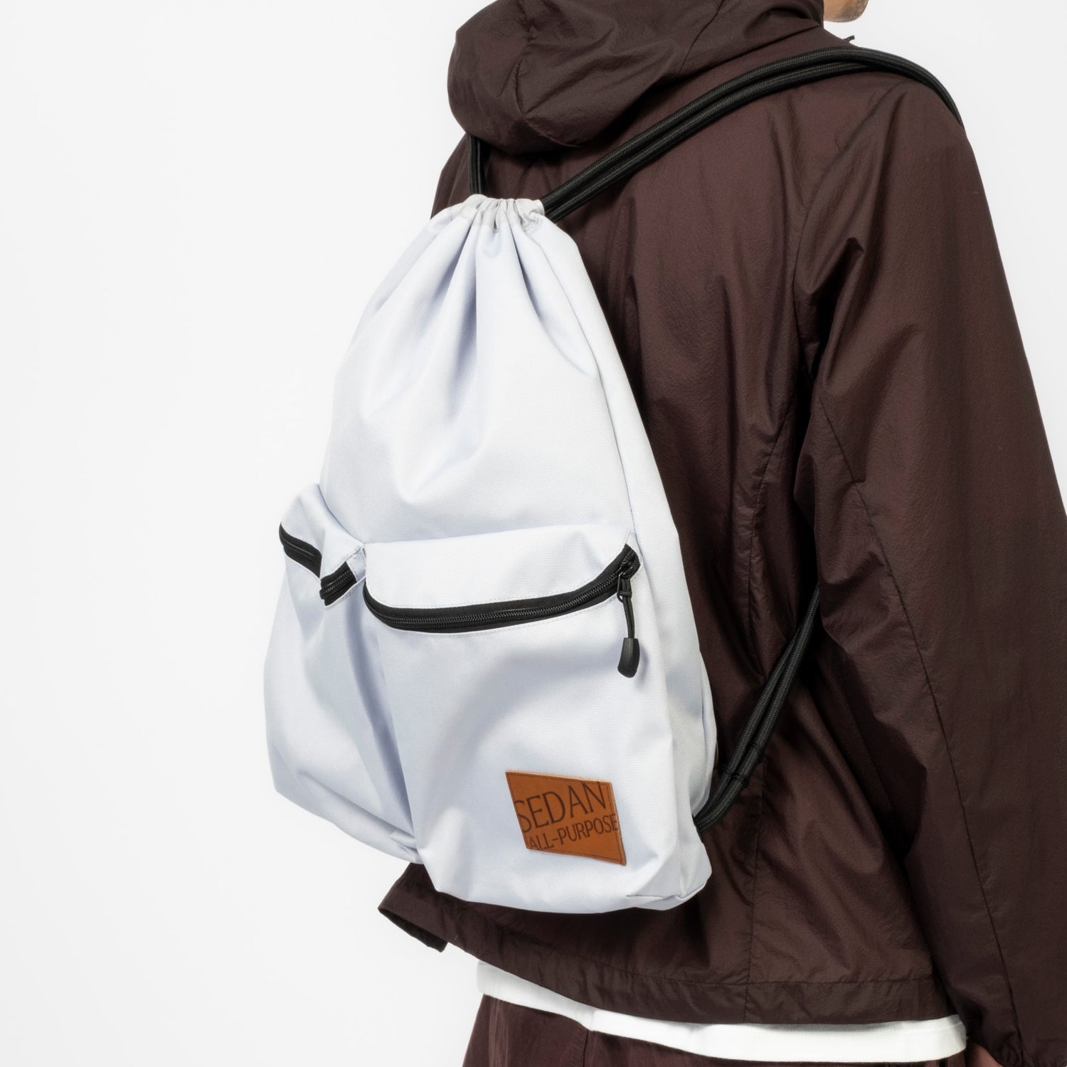 [SEDAN ALL-PURPOSE] DRAWSTRING KNAPPSACK _ PALE BLUE