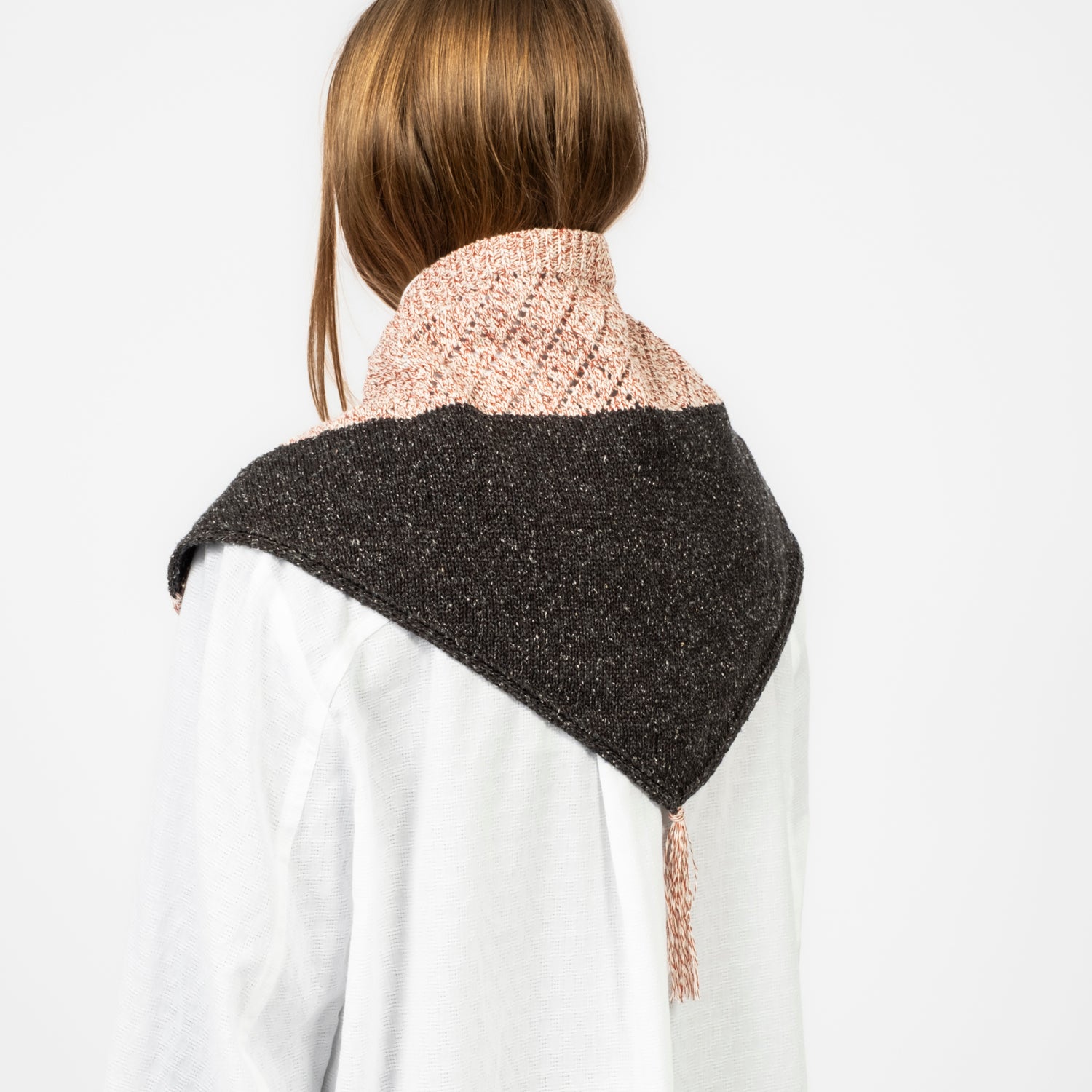 [NINE TAILOR] N-1603 GRAPE CAPE _ BLACK MIX
