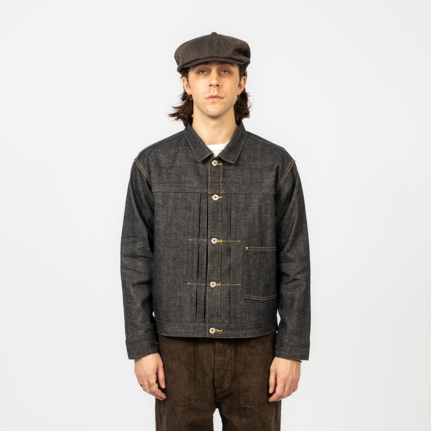 [T.T] LOT.703 DENIM JACKET C.1920'S _ RAW INDIGO
