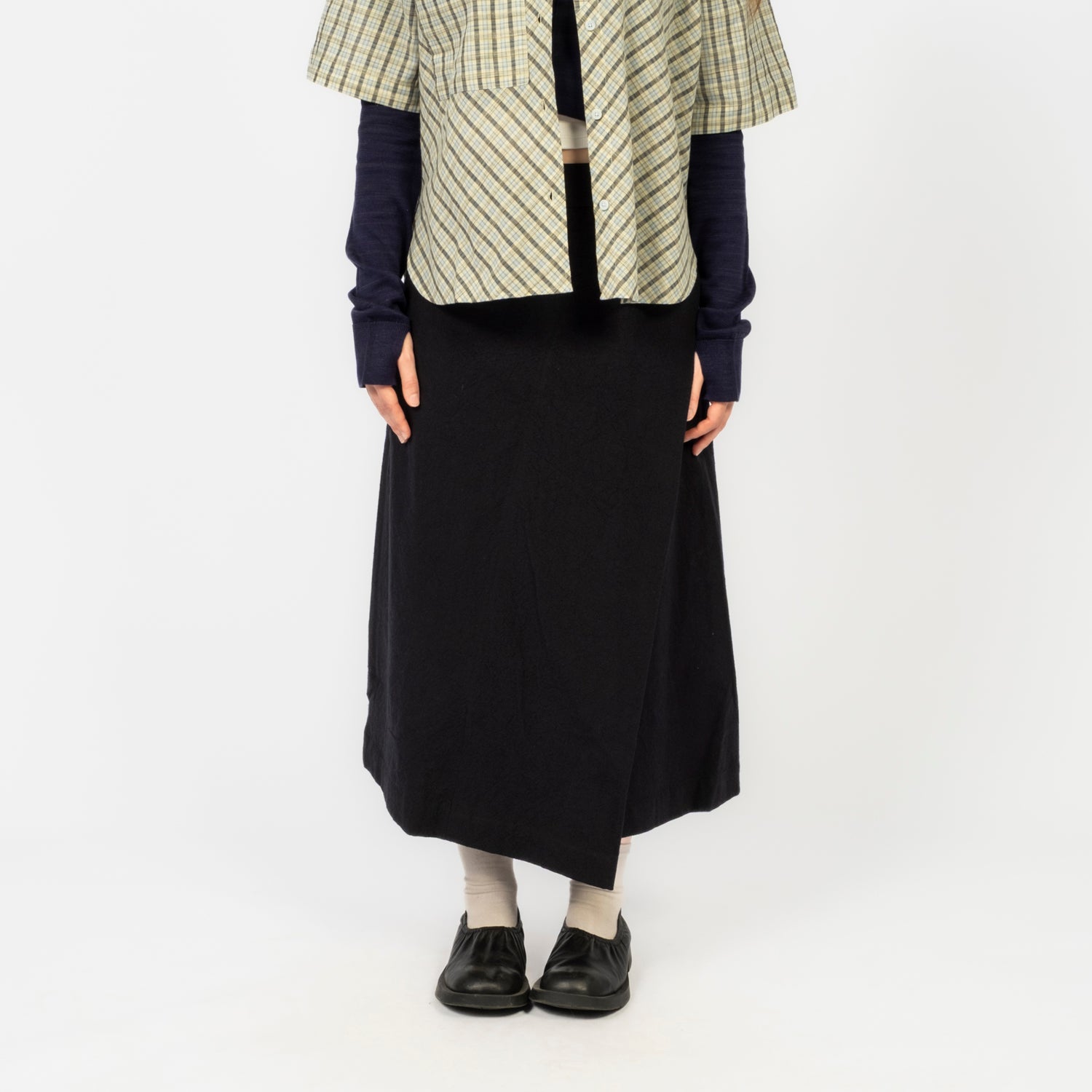 [YMC] SHIN SKIRT _ BLACK