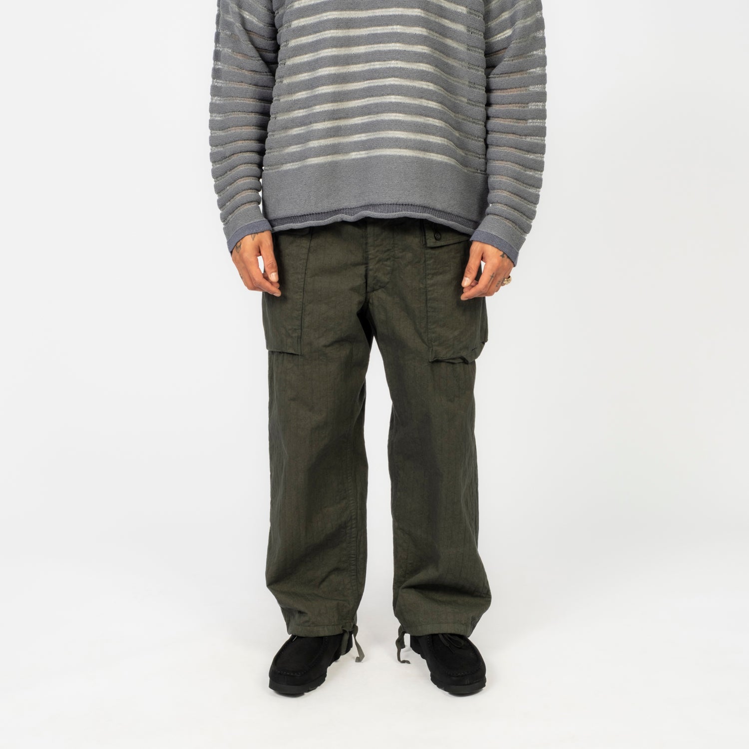 [INNAT] MONKEY TROUSERS _ INK