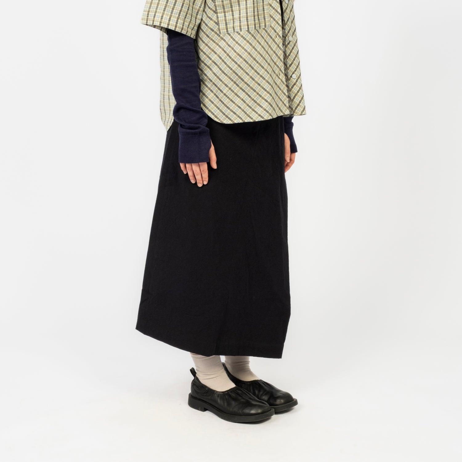 [YMC] SHIN SKIRT _ BLACK