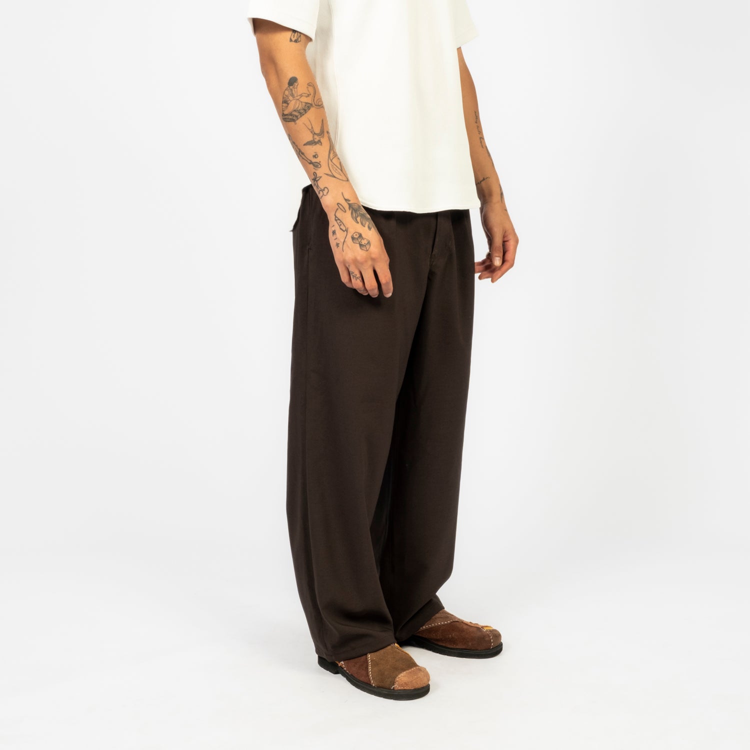 [SNOW PEAK] RELAX DRY WIDE PANTS _ BROWN