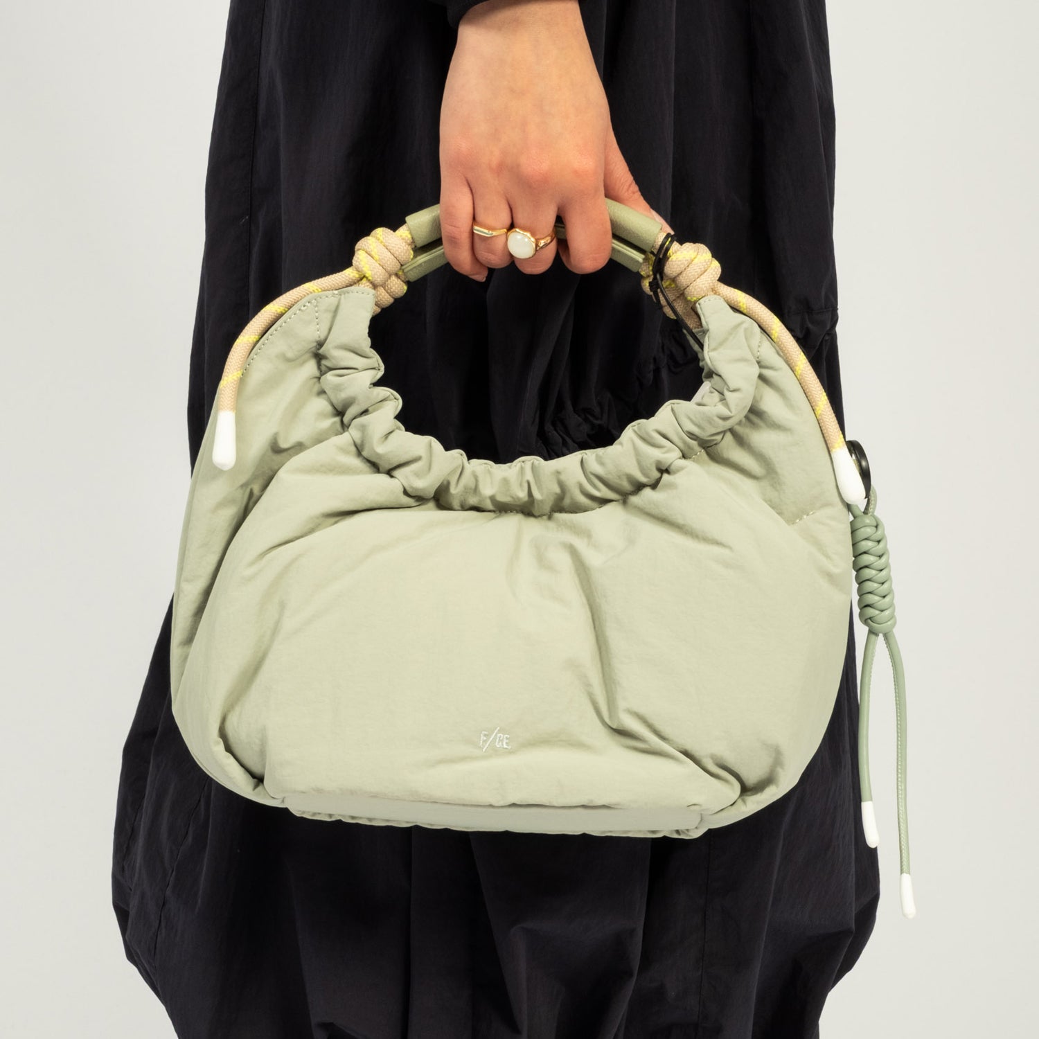 [F/CE] PAPER NYLON HANDLE BAG _ MINT GREEN