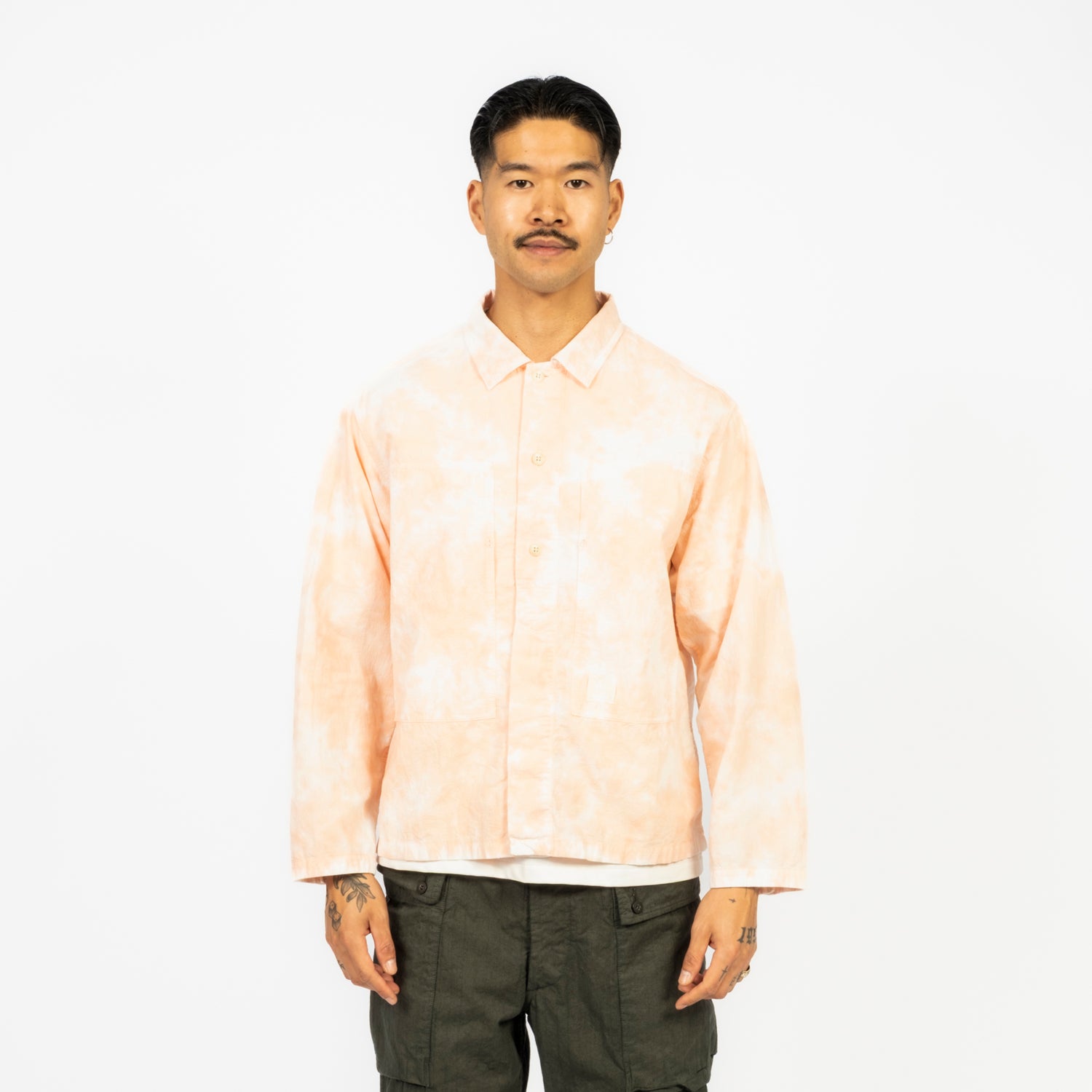 [INNAT] M35 SHIRT JACKET _ PINK