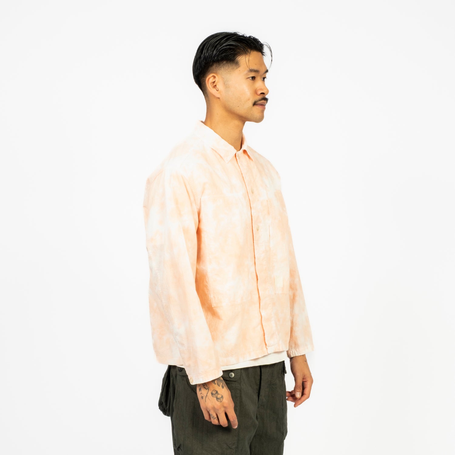 [INNAT] M35 SHIRT JACKET _ PINK