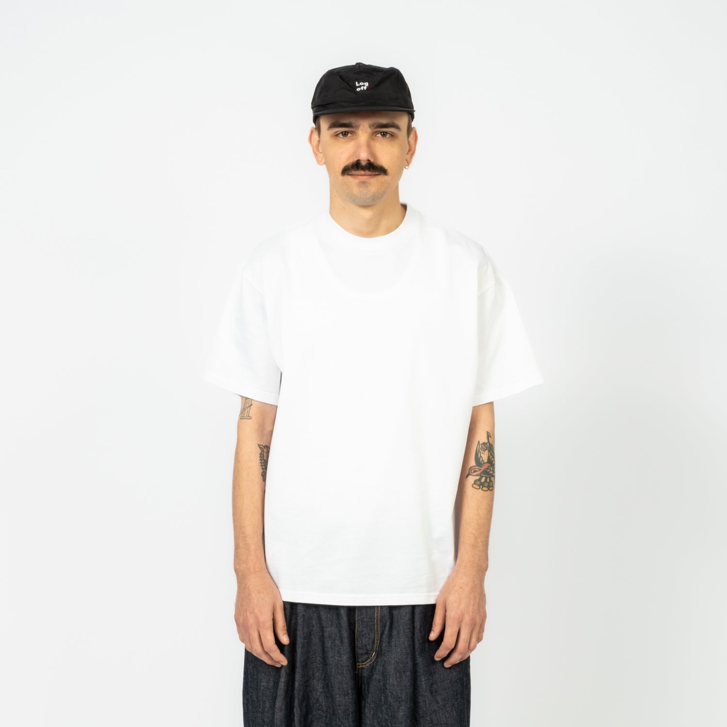 [IS-NESS] 2-PACK T-SHIRT _ WHITE