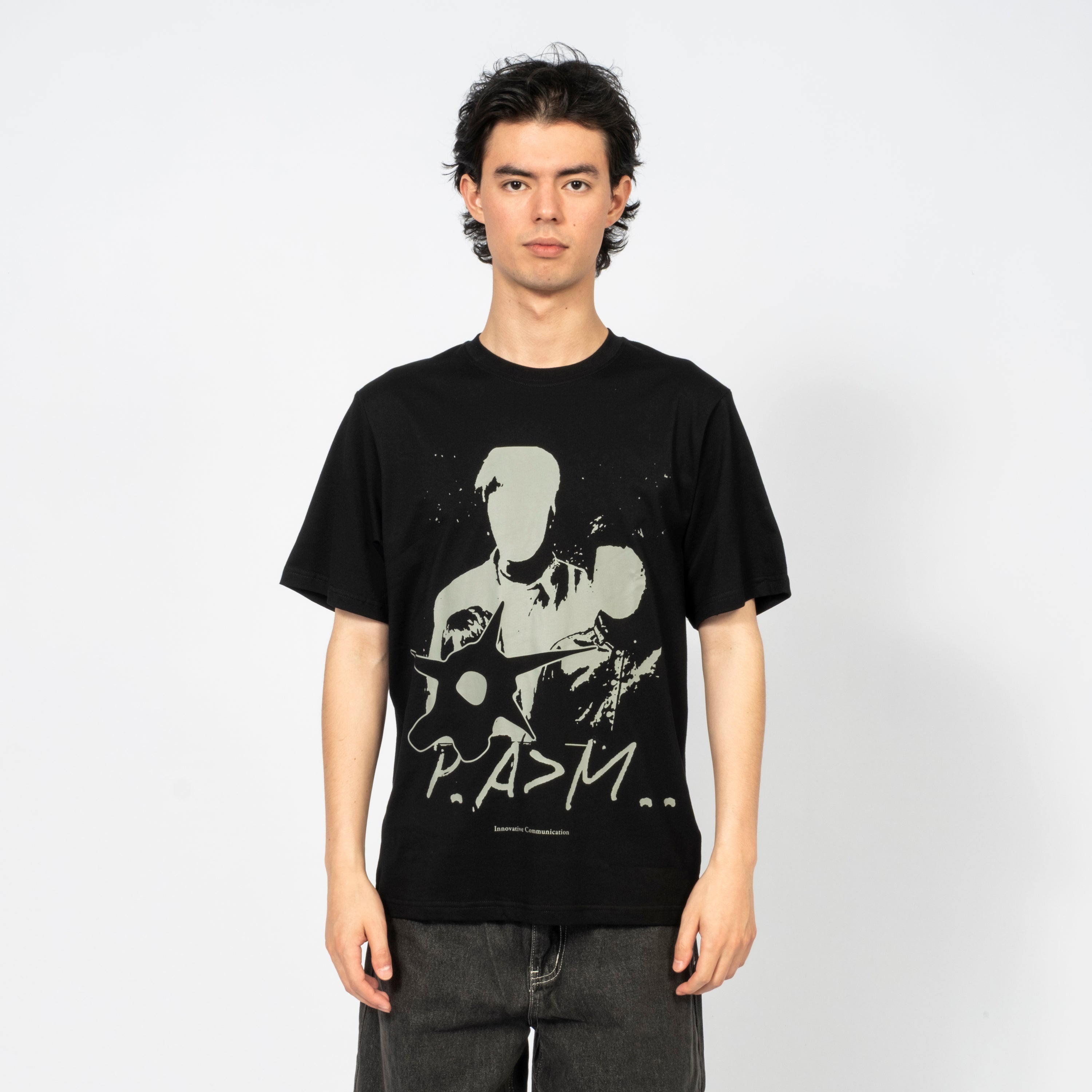 [PAM] SS TEE - FAMILY PORTRAIT _ BLACK