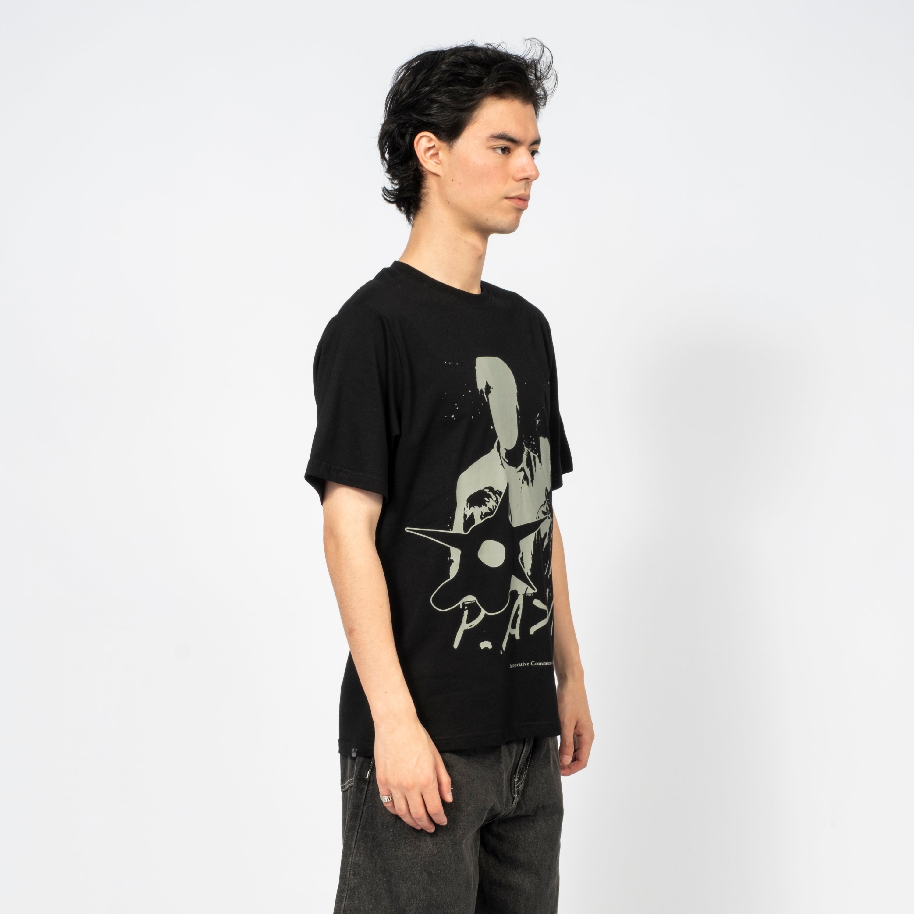 [PAM] SS TEE - FAMILY PORTRAIT _ BLACK